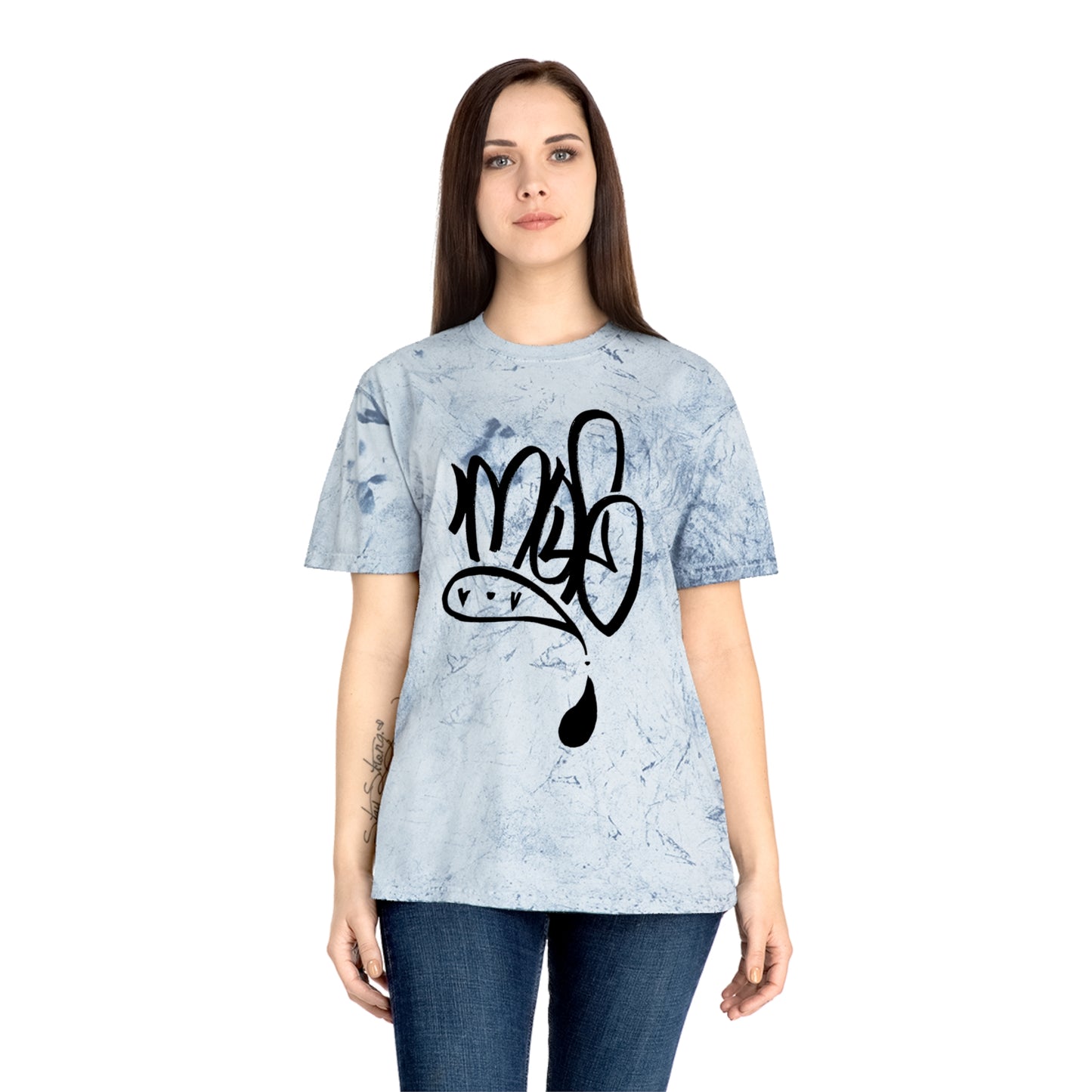 Color Blast unisex mofo logo black