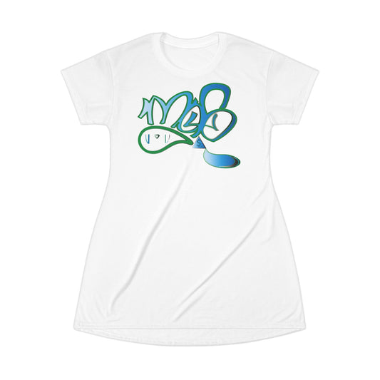 Trendy Graphic T-Shirt Dress, Casual Summer Wear, Perfect for Festivals, Parties, Everyday Comfort, Art-Inspired Fashion, Gift Idea