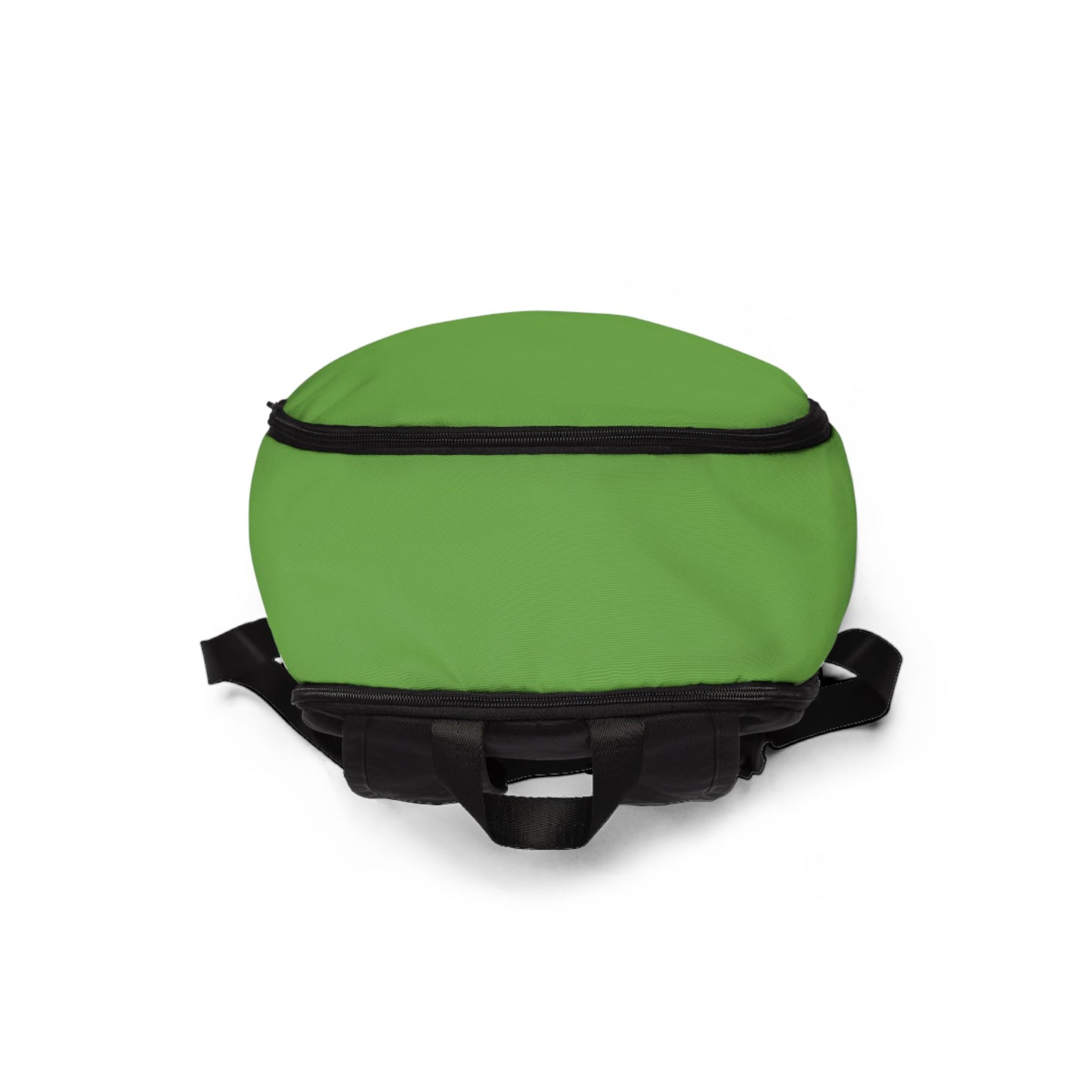 Vibrant Unisex Backpack, Stylish Travel Bag, Eco-Friendly Fabric Backpack, Everyday School Bag, Green Fashion Accessory