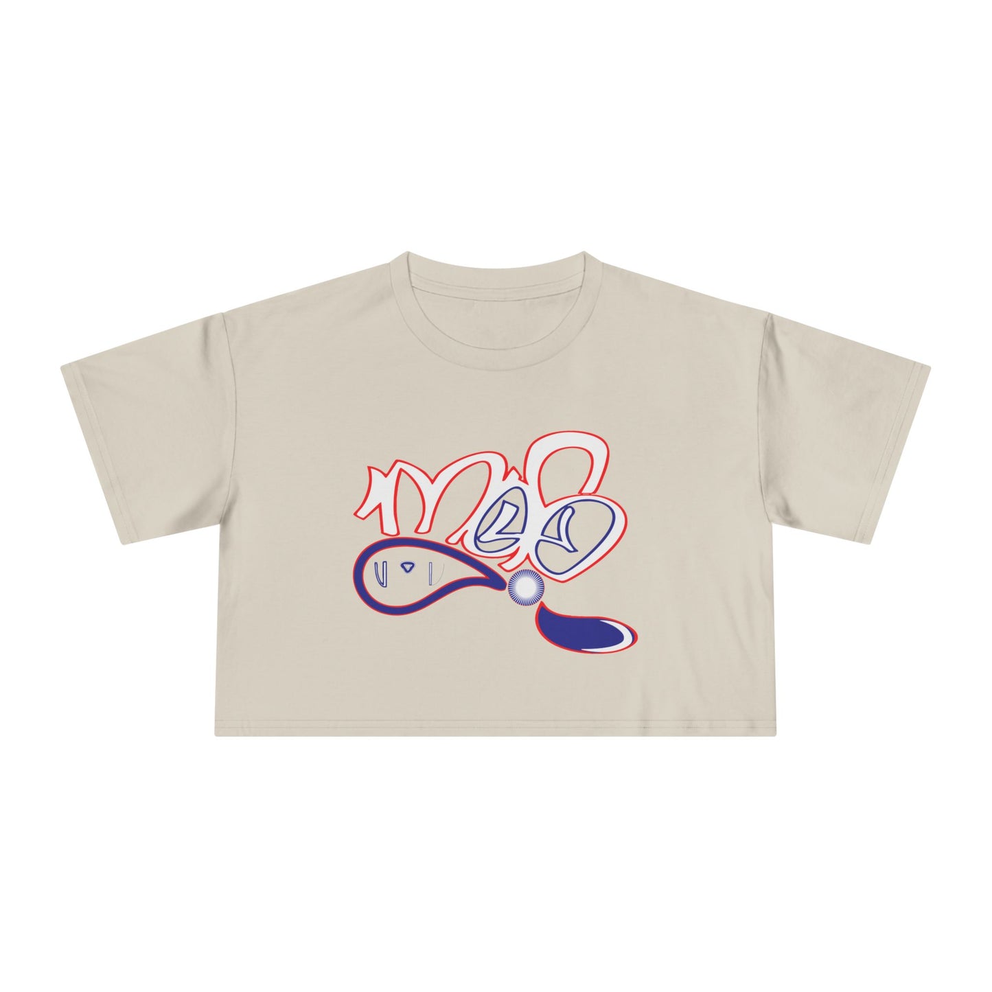 Crop Tee — mofo usa logo