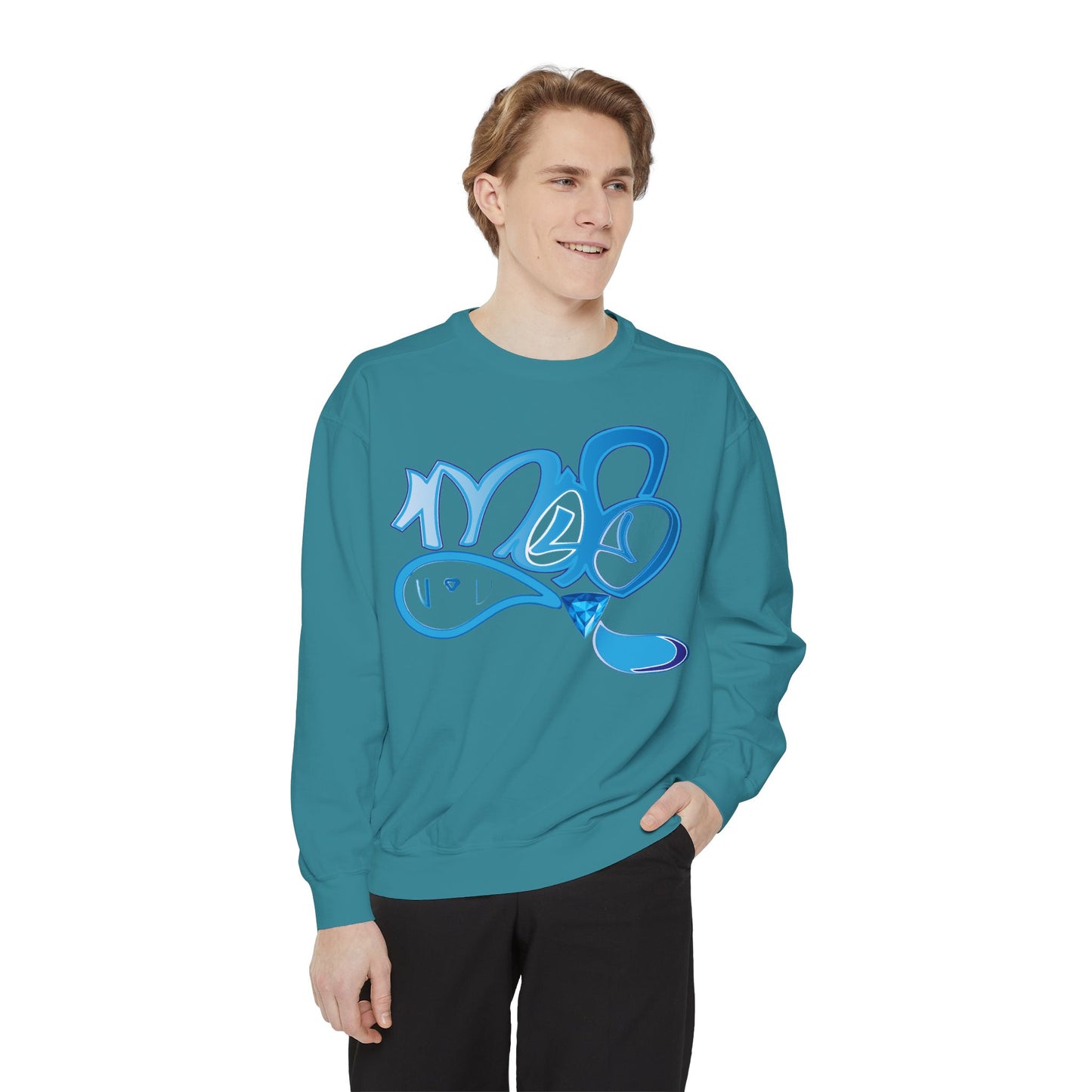 mofo water gem logo sweatshirt