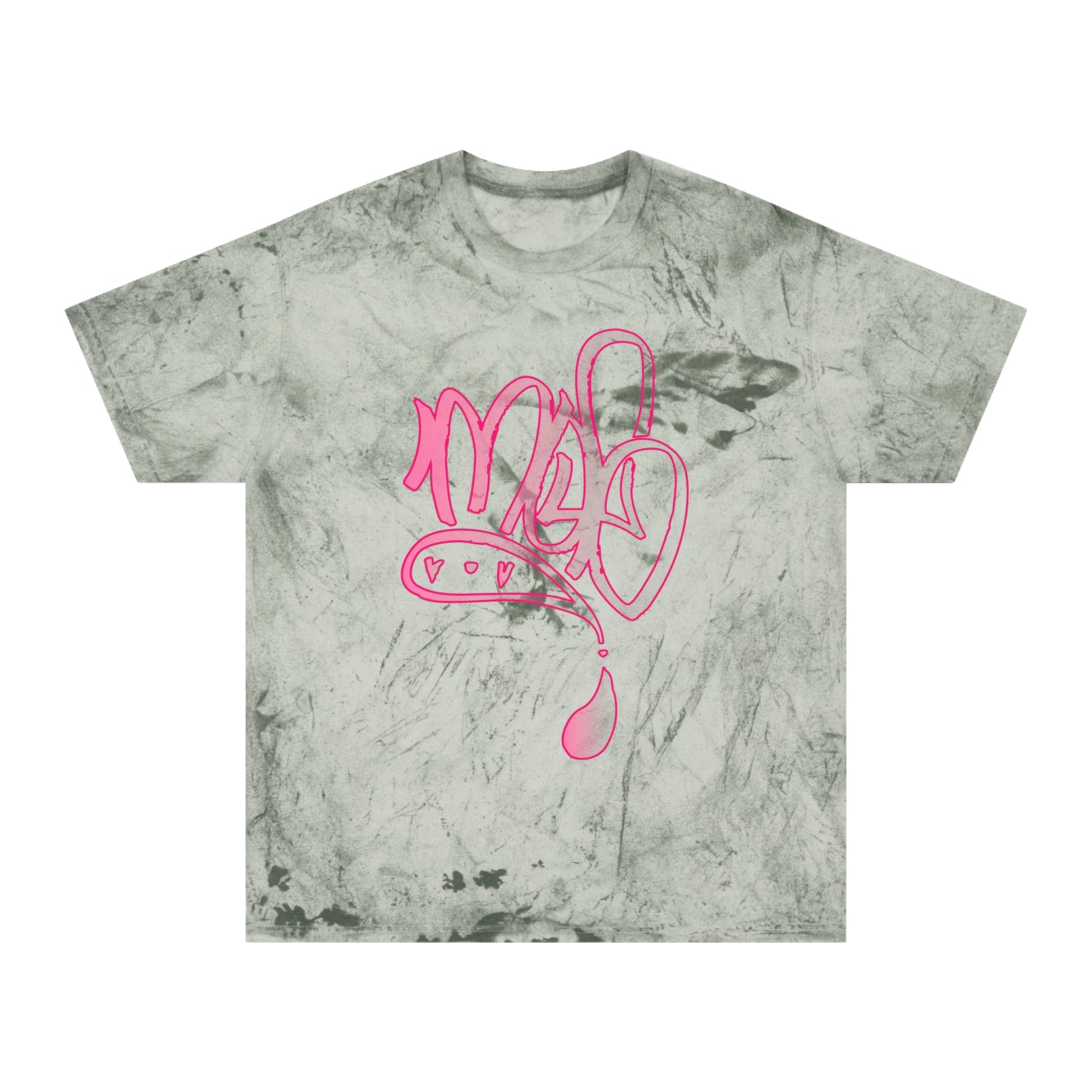 Colorful Graffiti T-Shirt for Creative Souls, Unisex Tie-Dye Tee, Vibrant Streetwear, Perfect Gift for Art Lovers, Summer Wardrobe Staple