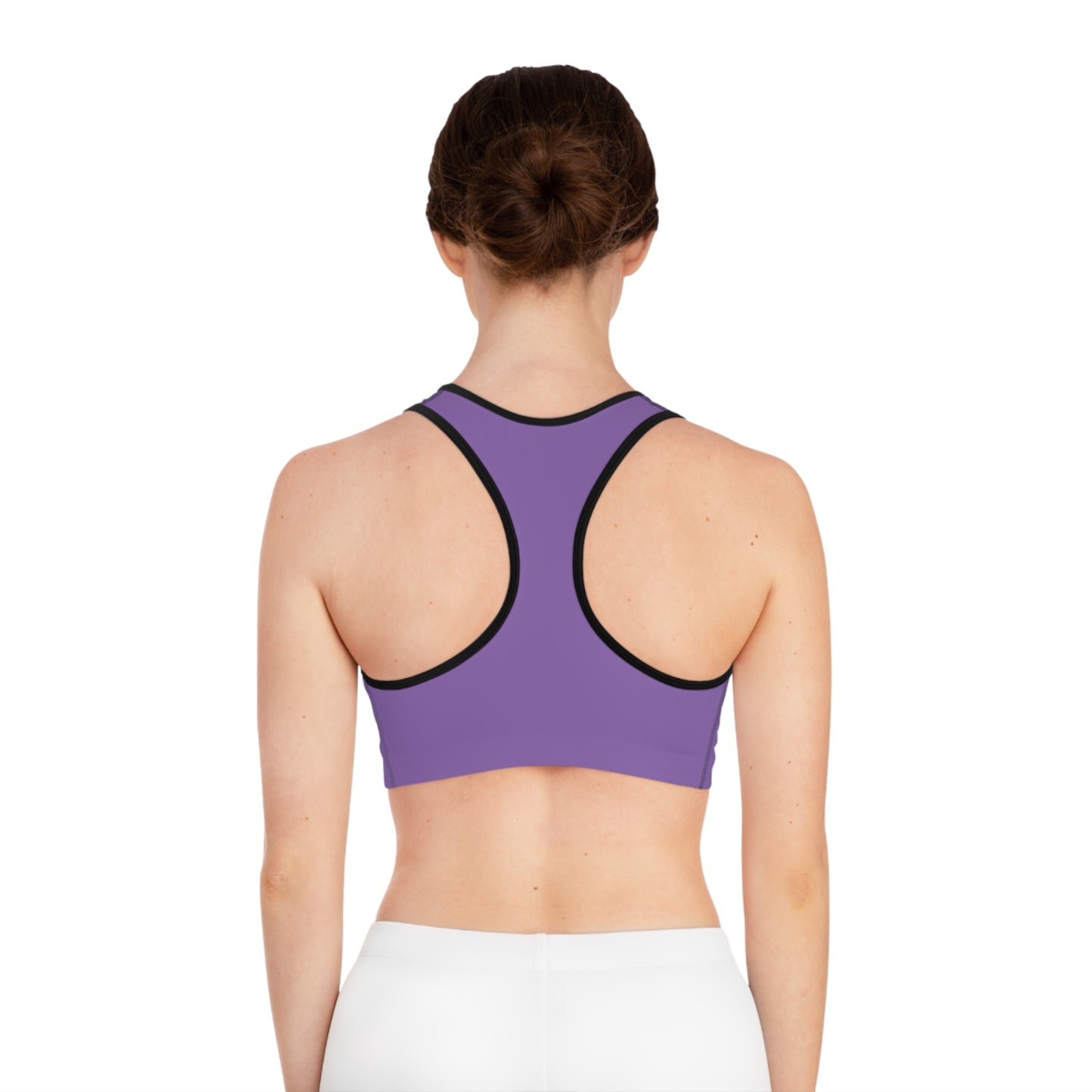 Stylish Purple Sports Bra for Active Lifestyle, Comfortable Workout Gear, Perfect for Yoga, Gym, Gifts for Fitness Enthusiasts