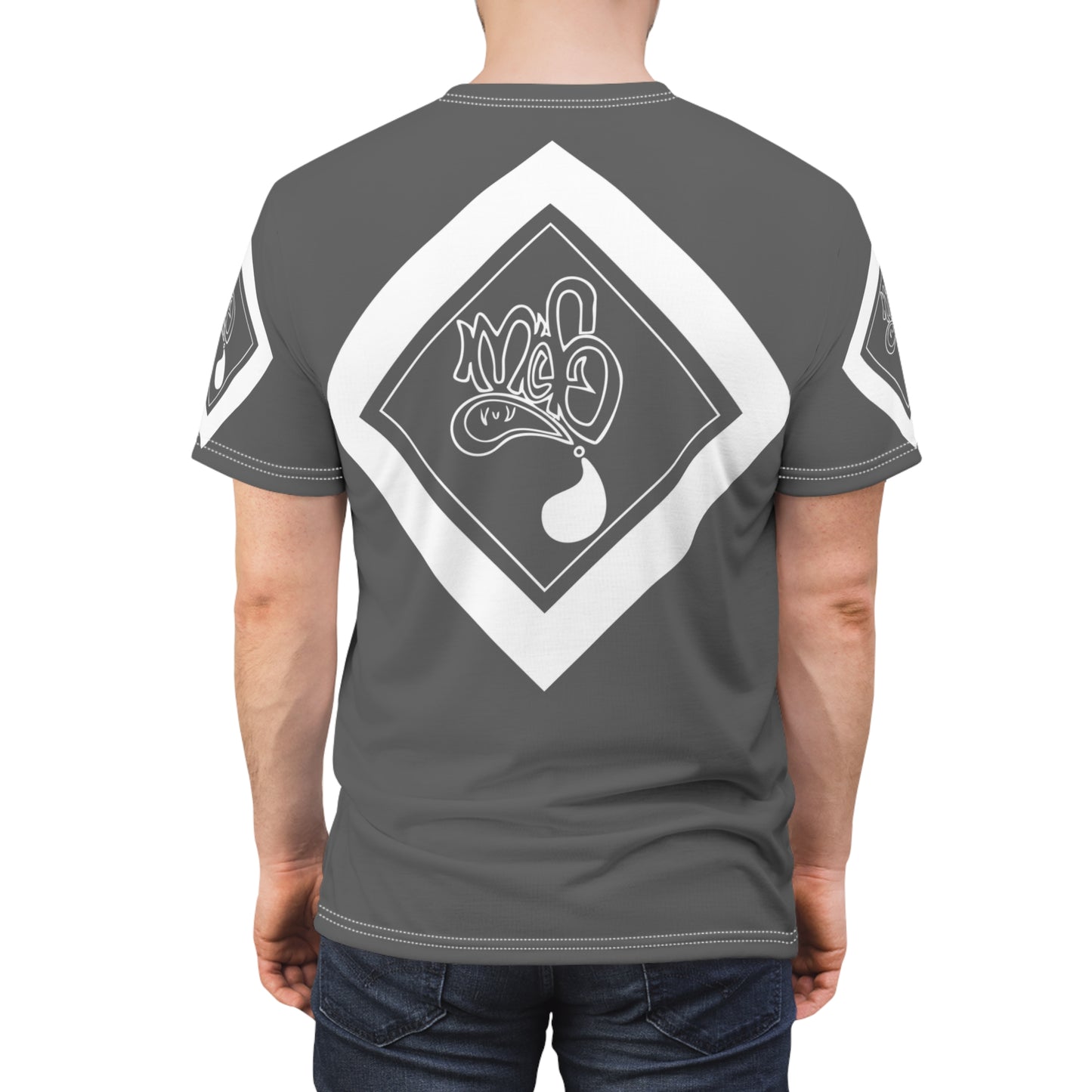 mofo 15star logo diamond combo dark grey