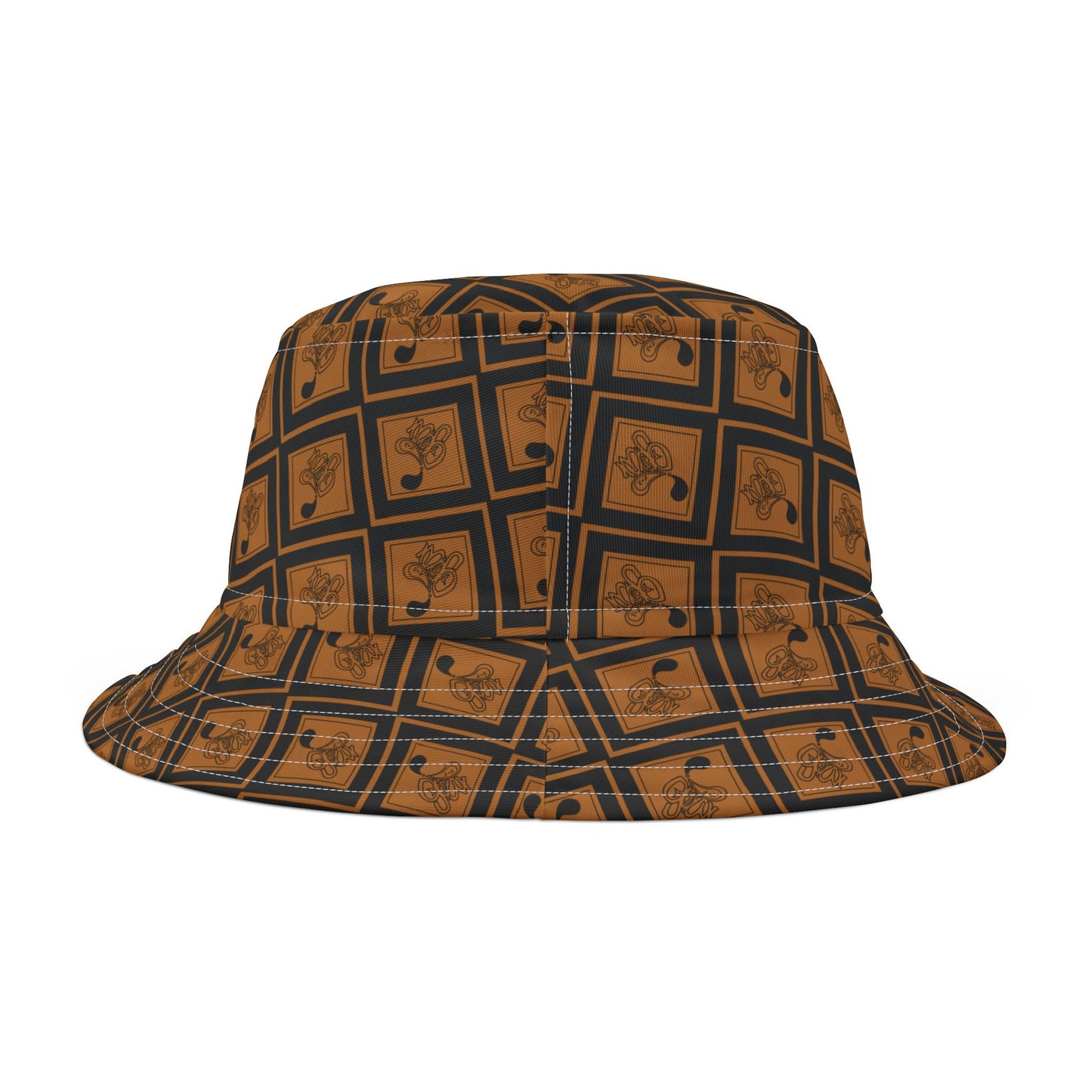 Stylish AOP Bucket Hat with Graffiti Design, Perfect for Summer Days, Beach Trips, Festivals, Outdoor Adventures, Unique Gift Idea