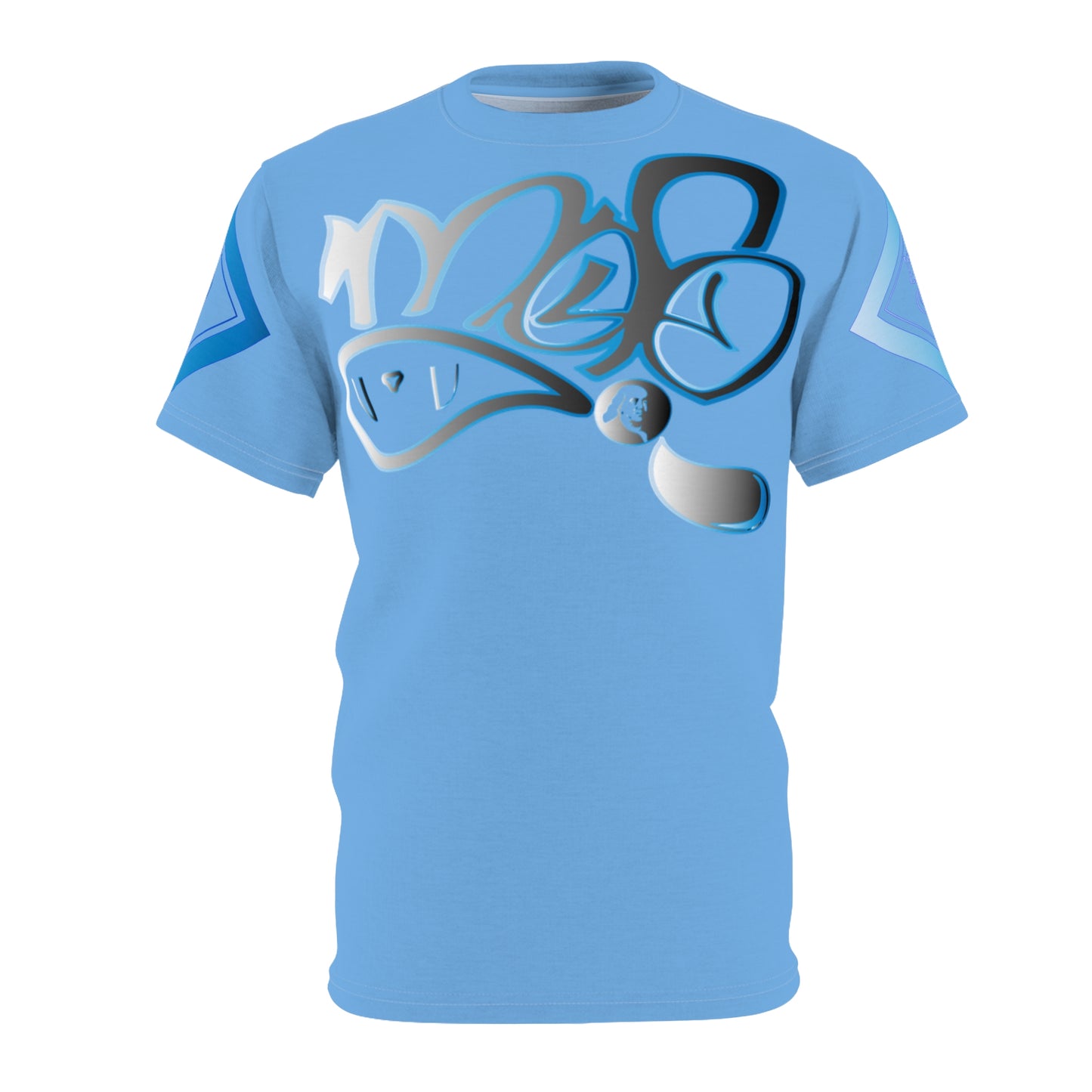 mofo Benjamin Franklin logo diamond combo light blue