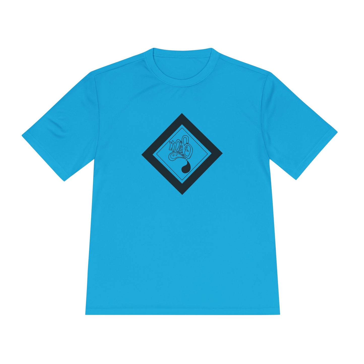 Unisex Moisture Wicking Tee with Unique Graphic, Activewear, Gym Shirt, Fitness Gift, Casual Style, Summer Essential