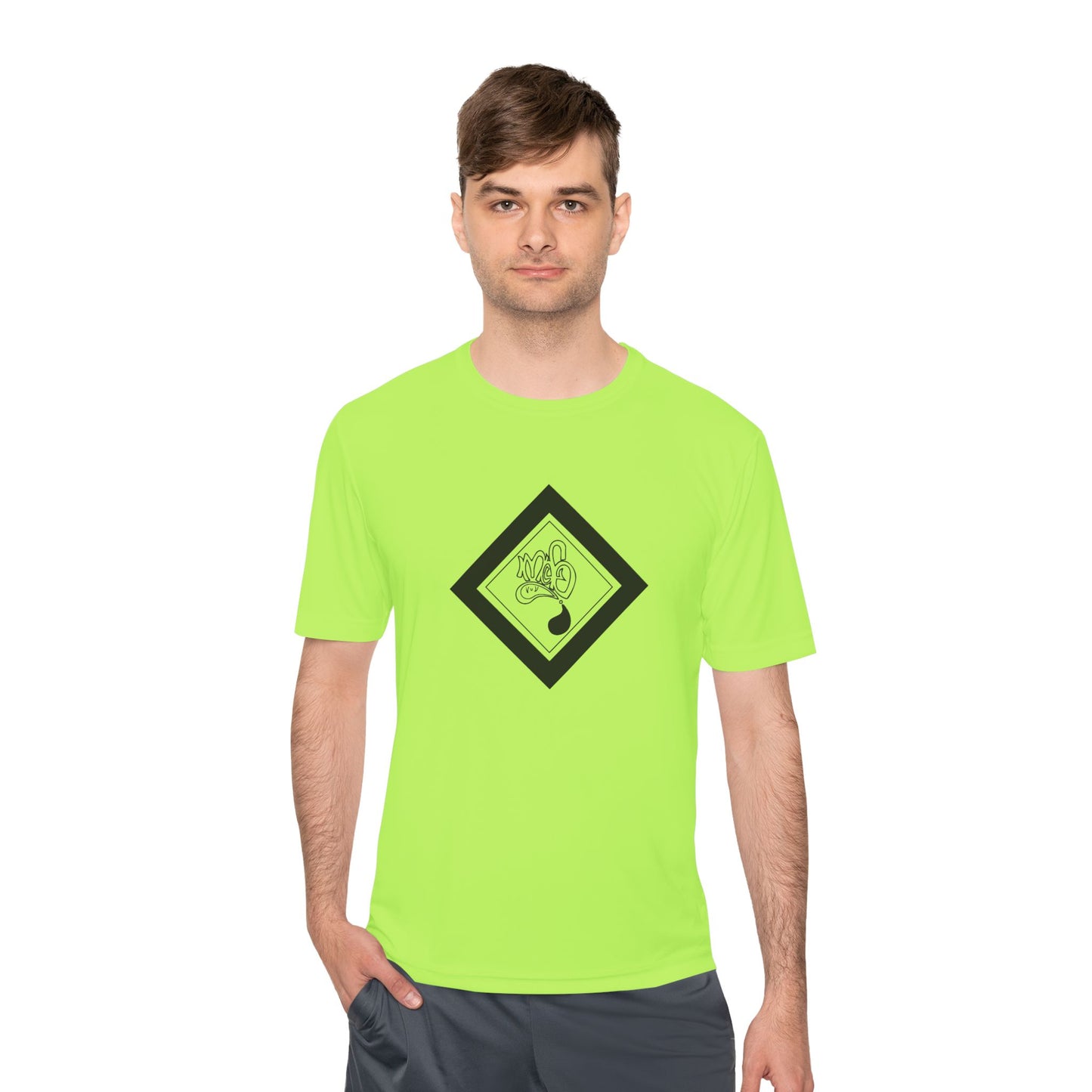 Unisex Moisture Wicking Tee with Unique Graphic, Activewear, Gym Shirt, Fitness Gift, Casual Style, Summer Essential