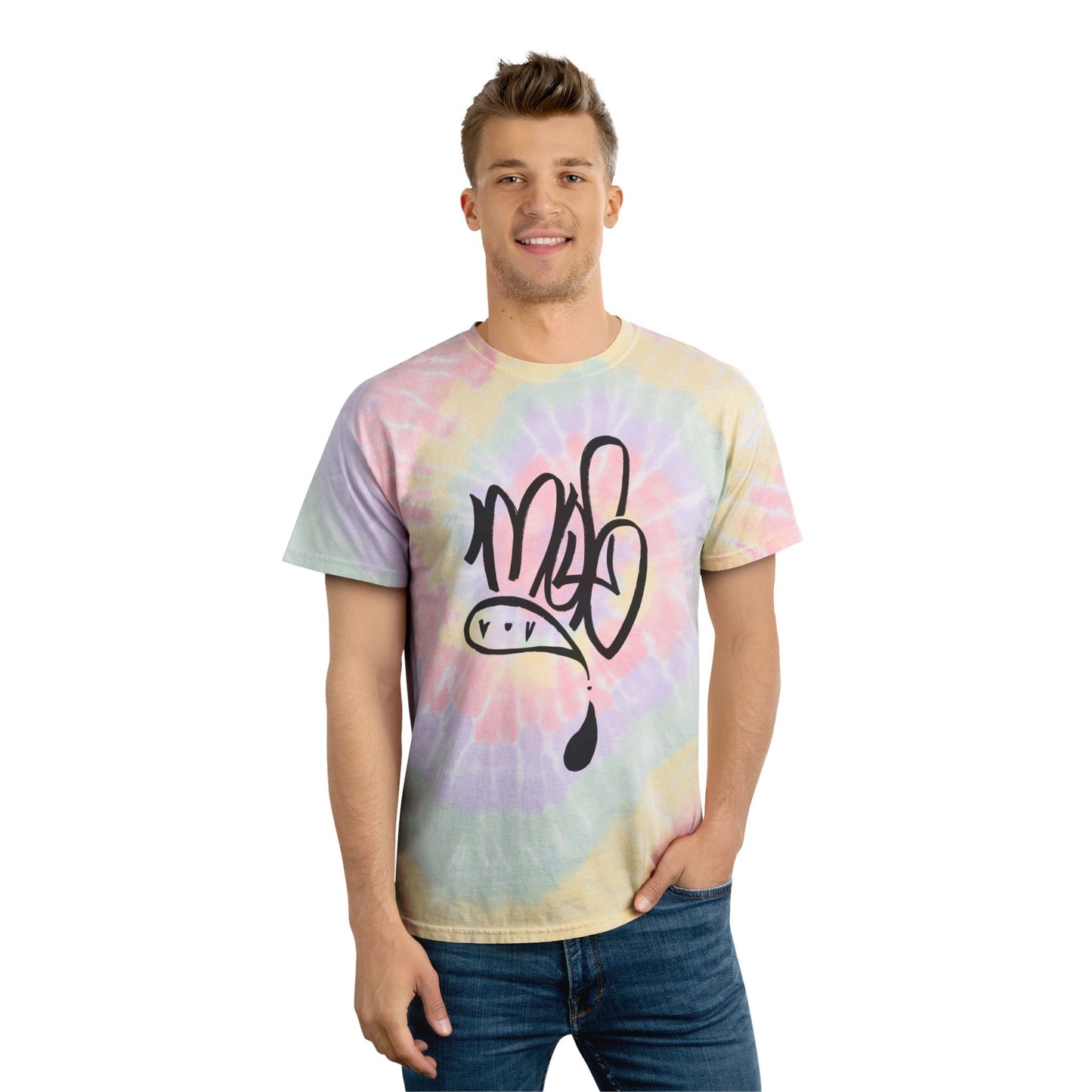 Spiral Tie-Dye Tee | Colorful Groovy Shirt, Summer Vibes, Casual Wear, Tie-Dye Apparel, Streetwear Fashion, Gift for Festival