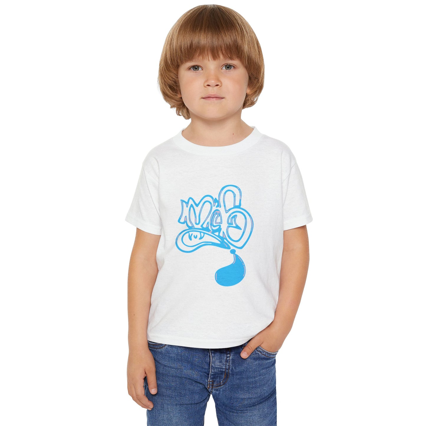 Hip Kids' Graffiti Toddler T-shirt, Stylish Toddler Tee, Cool Kids Apparel, Unique Children's T-shirt, Fun Gift for Kids
