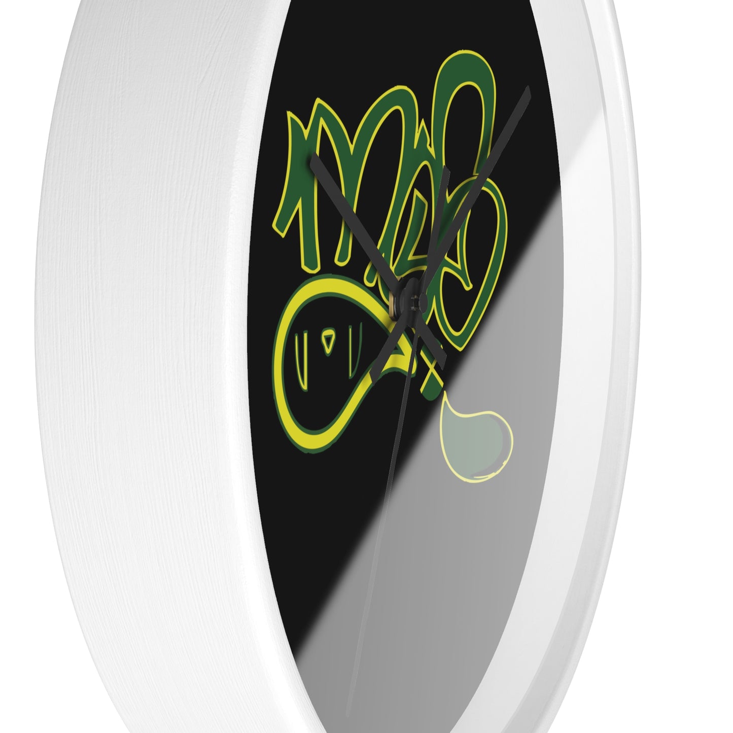 Urban Graffiti Wall Clock, Modern Home Decor, Gift for Hip-Hop Lovers, Unique Timepiece, Art for Living Room
