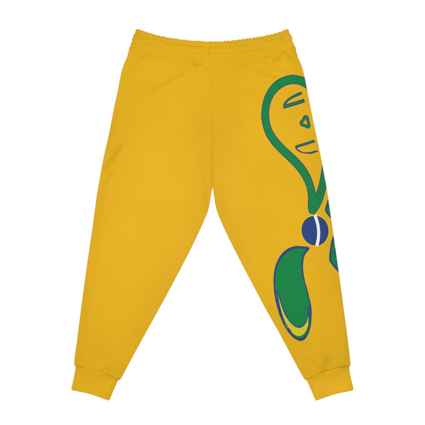 Vibrant Athletic Joggers with Abstract Design | Fitness Wear, Casual Lounge Pants, Activewear, Unique Jogging Bottoms, Street Style Fashion