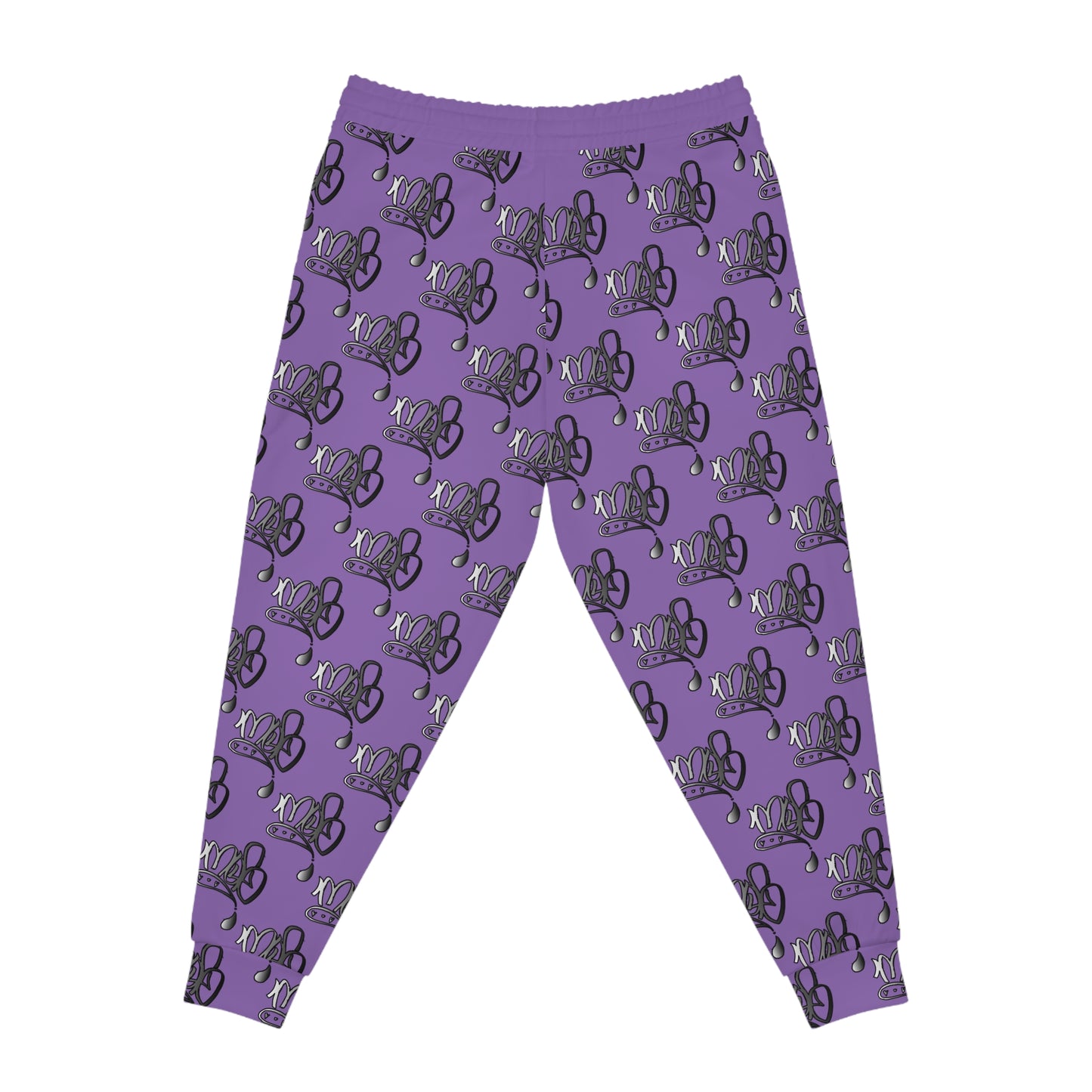 Aop mofo logo joggers silver violet
