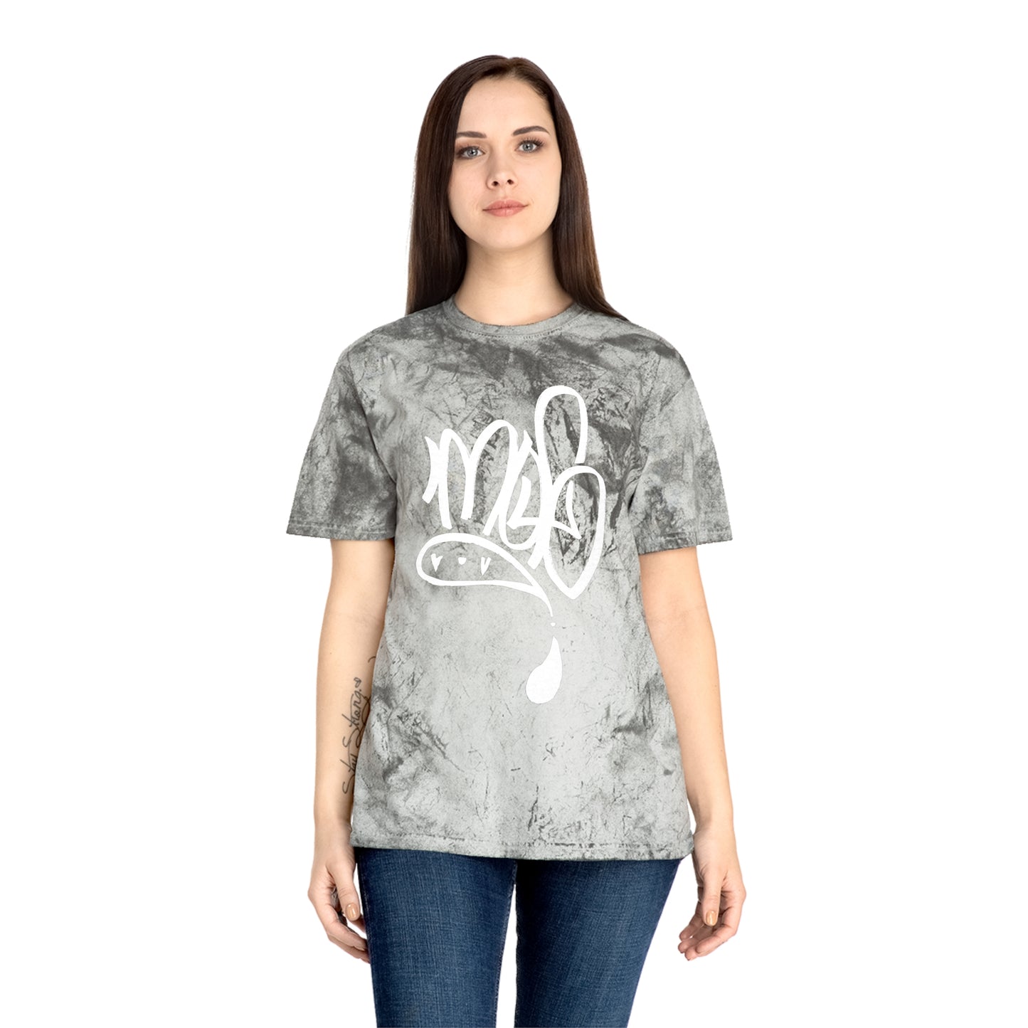 Color Blast unisex mofo logo white