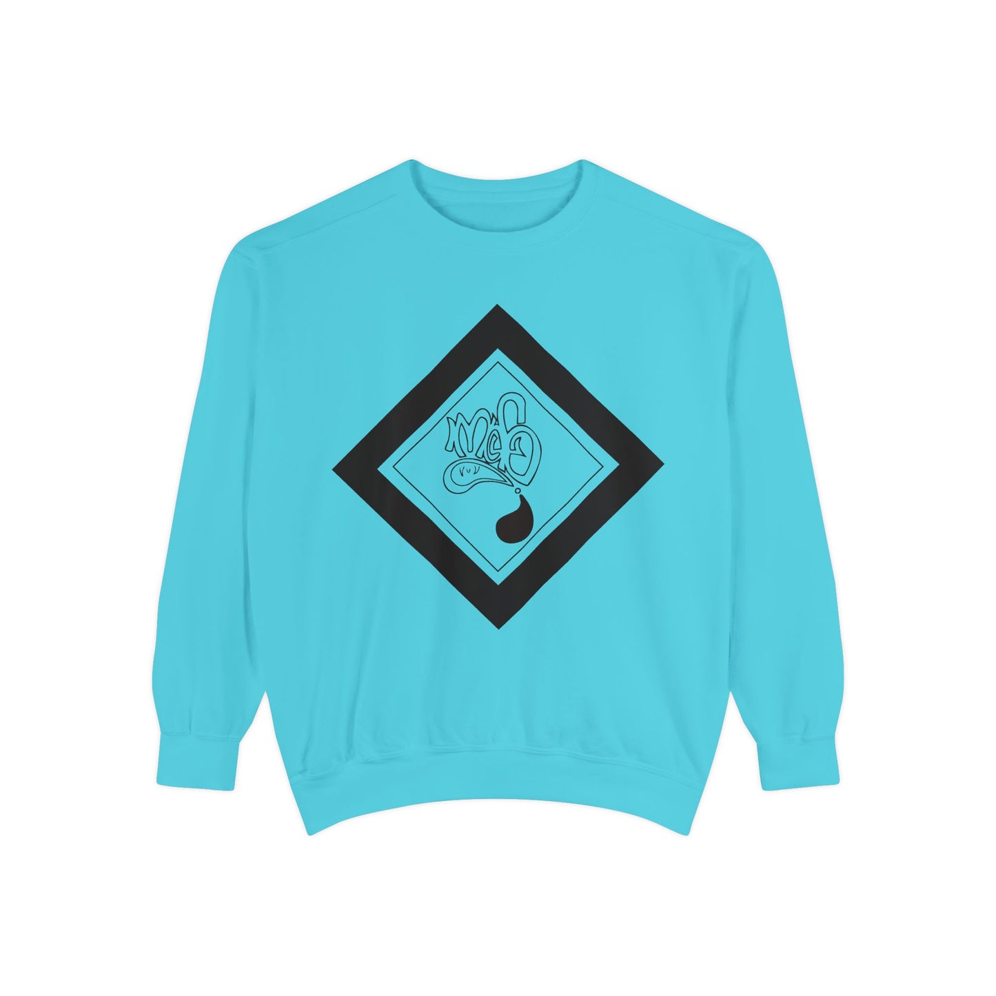 Mofo diamond black unisex sweatshirt