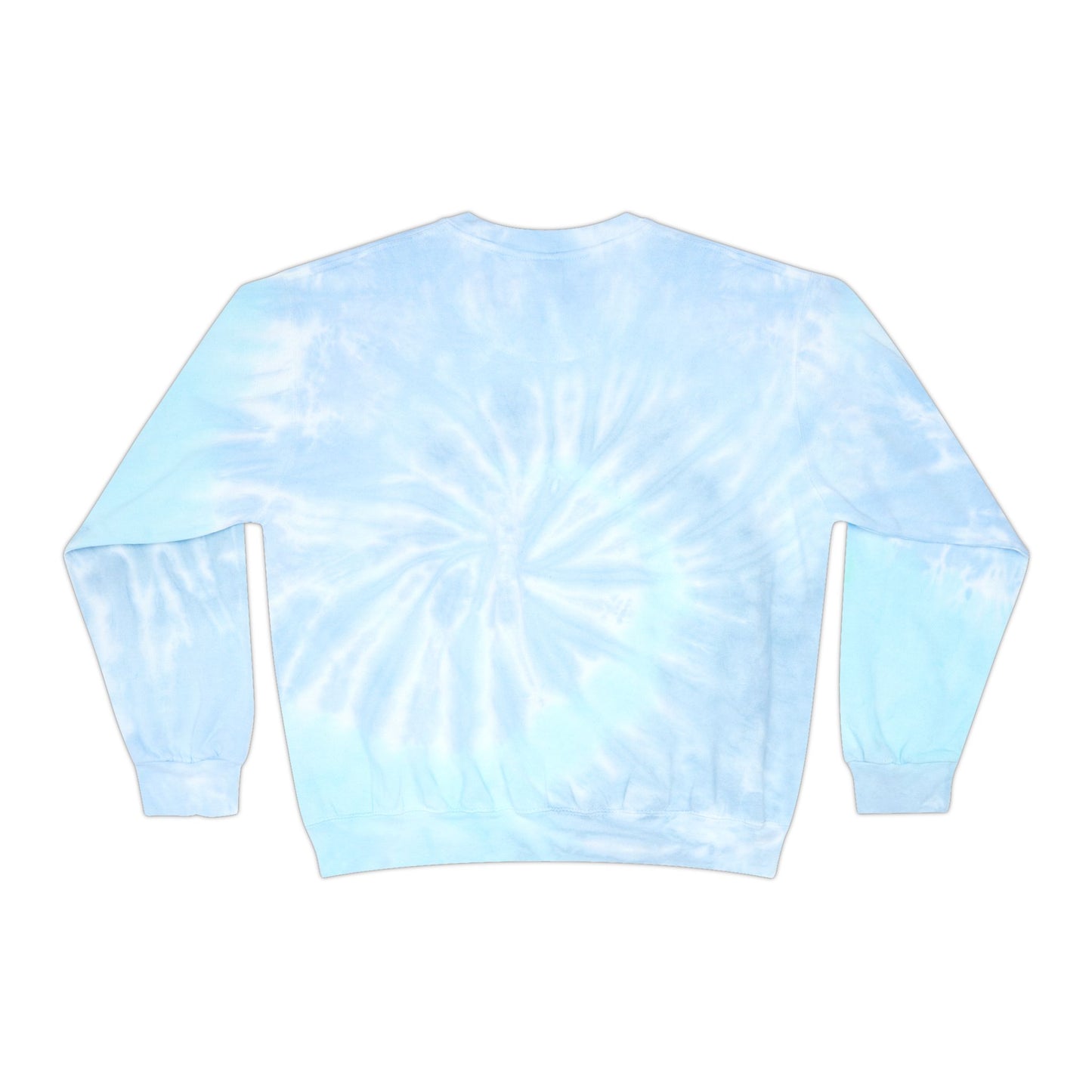Chill Vibes Unisex Tie-Dye Sweatshirt | Perfect for Cozy Days, Streetwear Style, Summer Nights, Gifts for Friends, Tie-Dye Fashion