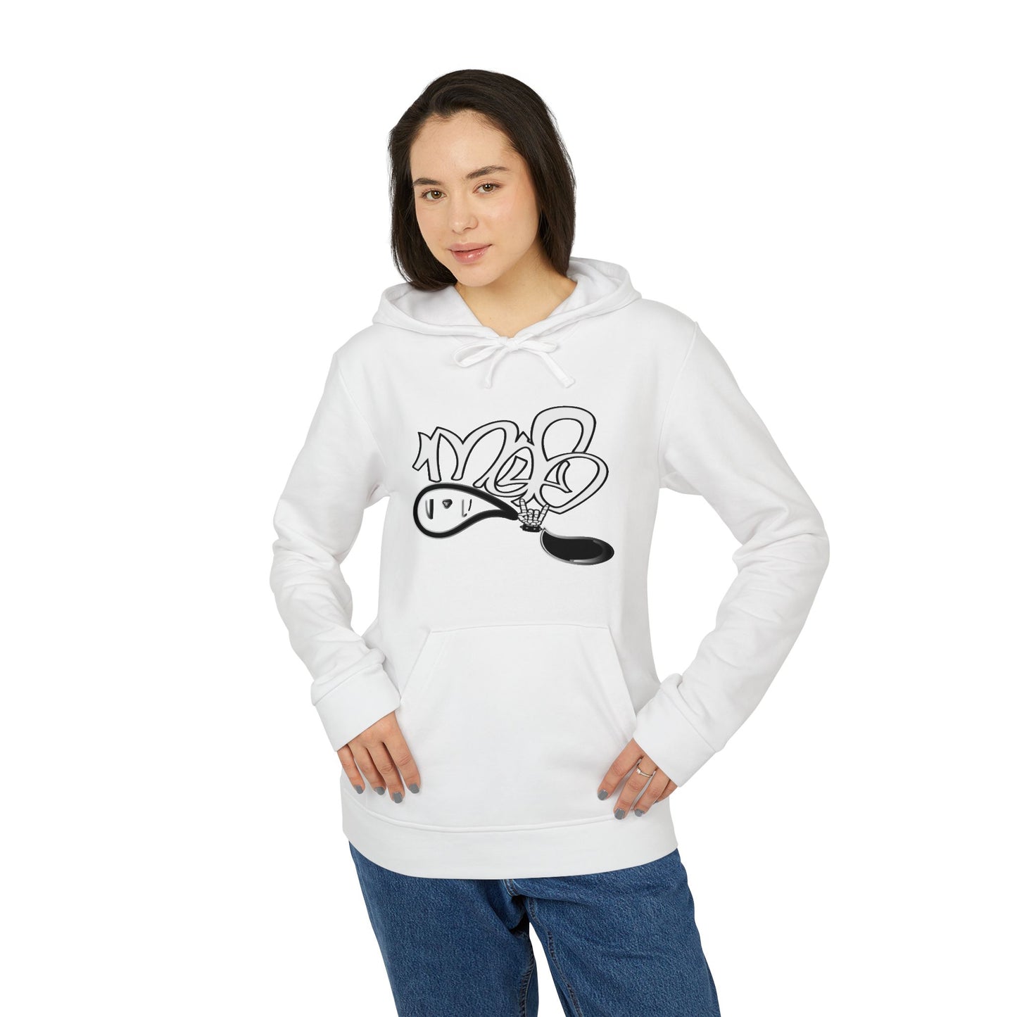 Adidas Unisex Fleece Hoodie - Cozy Stylish Layer for Active Lifestyle