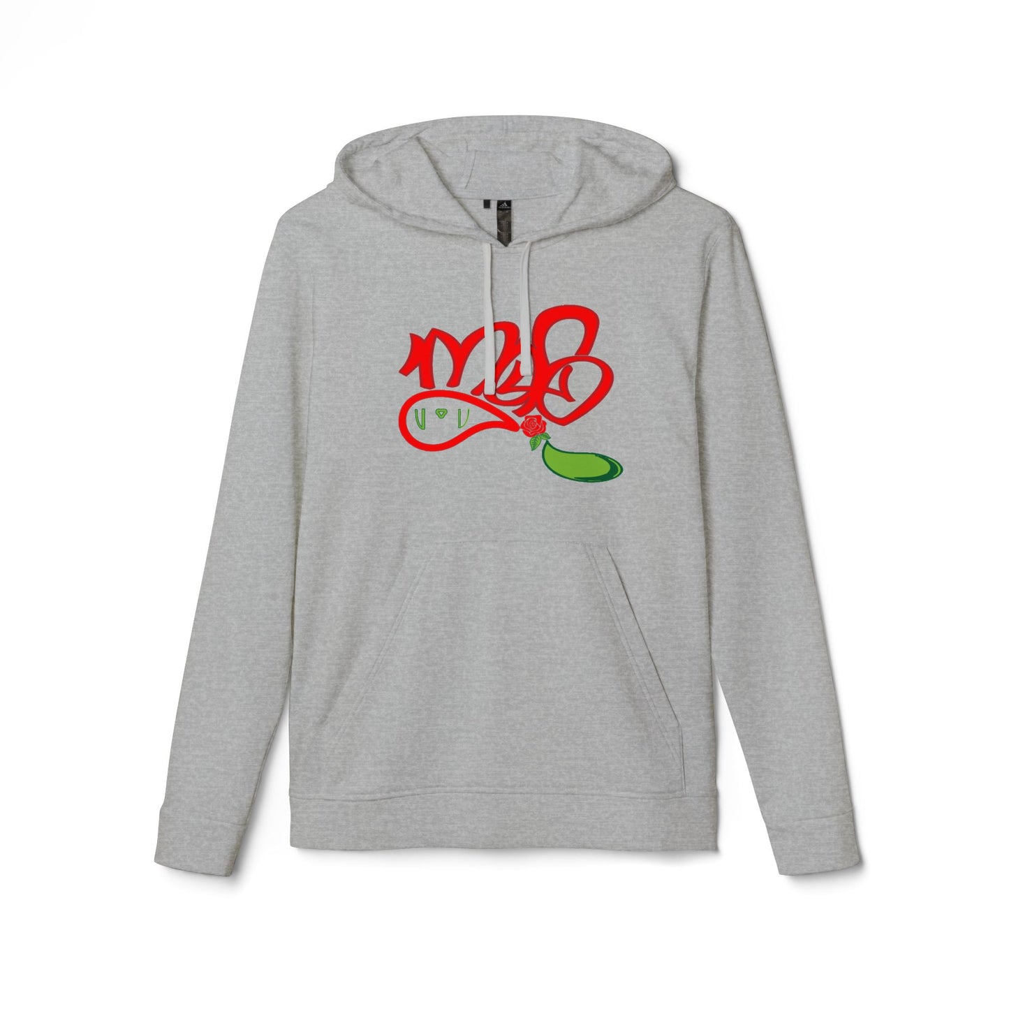 Unisex Fleece Hoodie with Eye-Catching Graphic Design