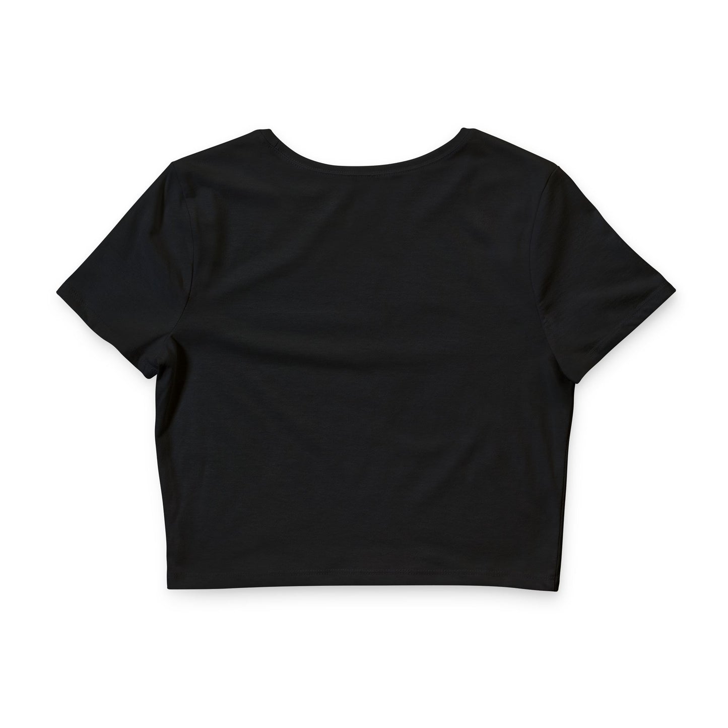 Crop Tee — White mofo logo