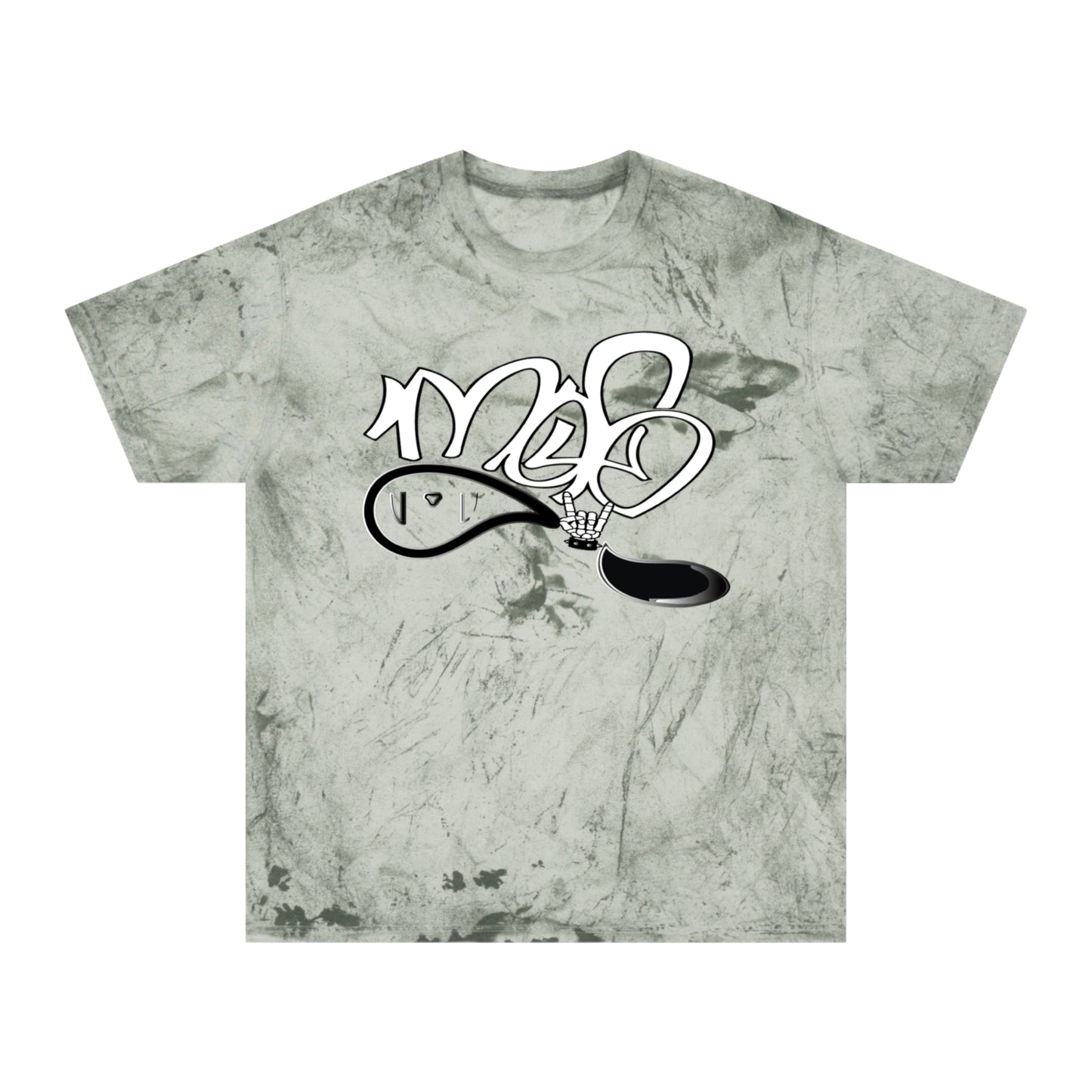color blast unisex mofo rockstar logo
