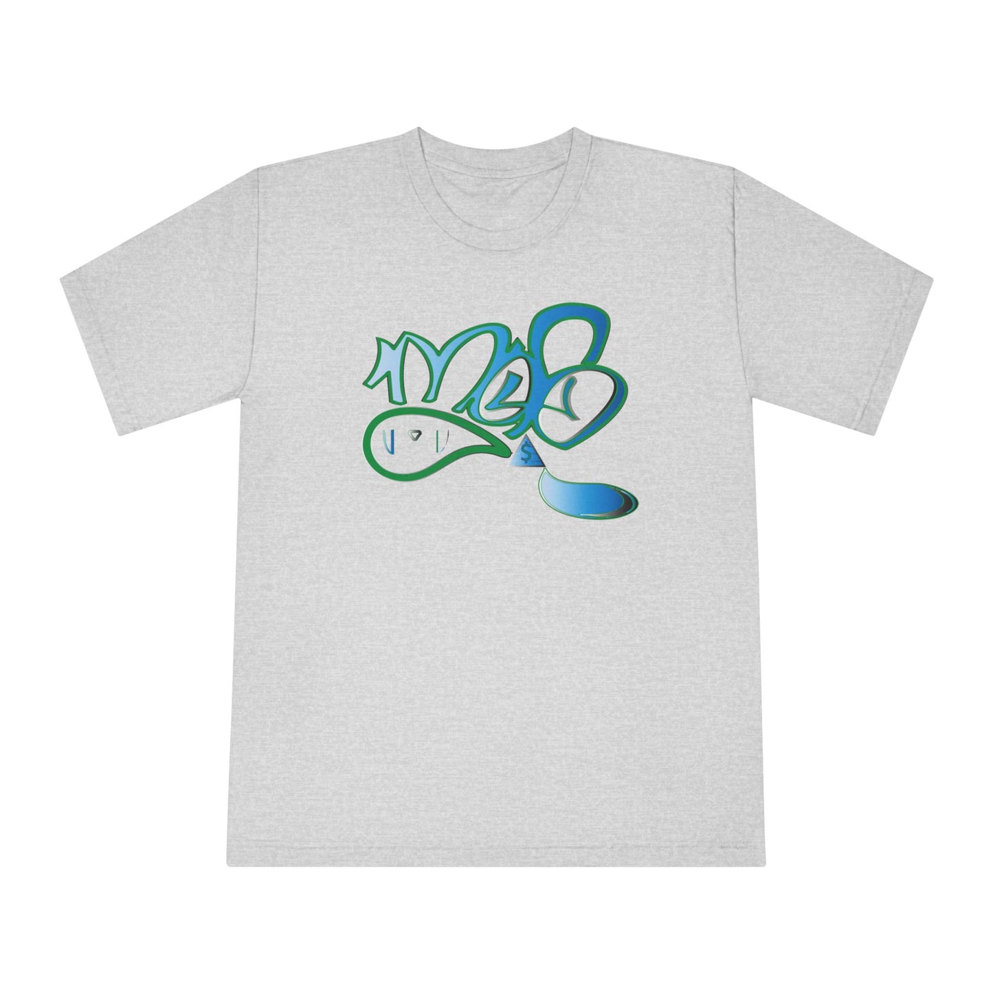 Unisex Graffiti Crewneck T-Shirt - Street Style Tee, Casual Wear, Gift for Him/Her, Urban Fashion, Summer Essential