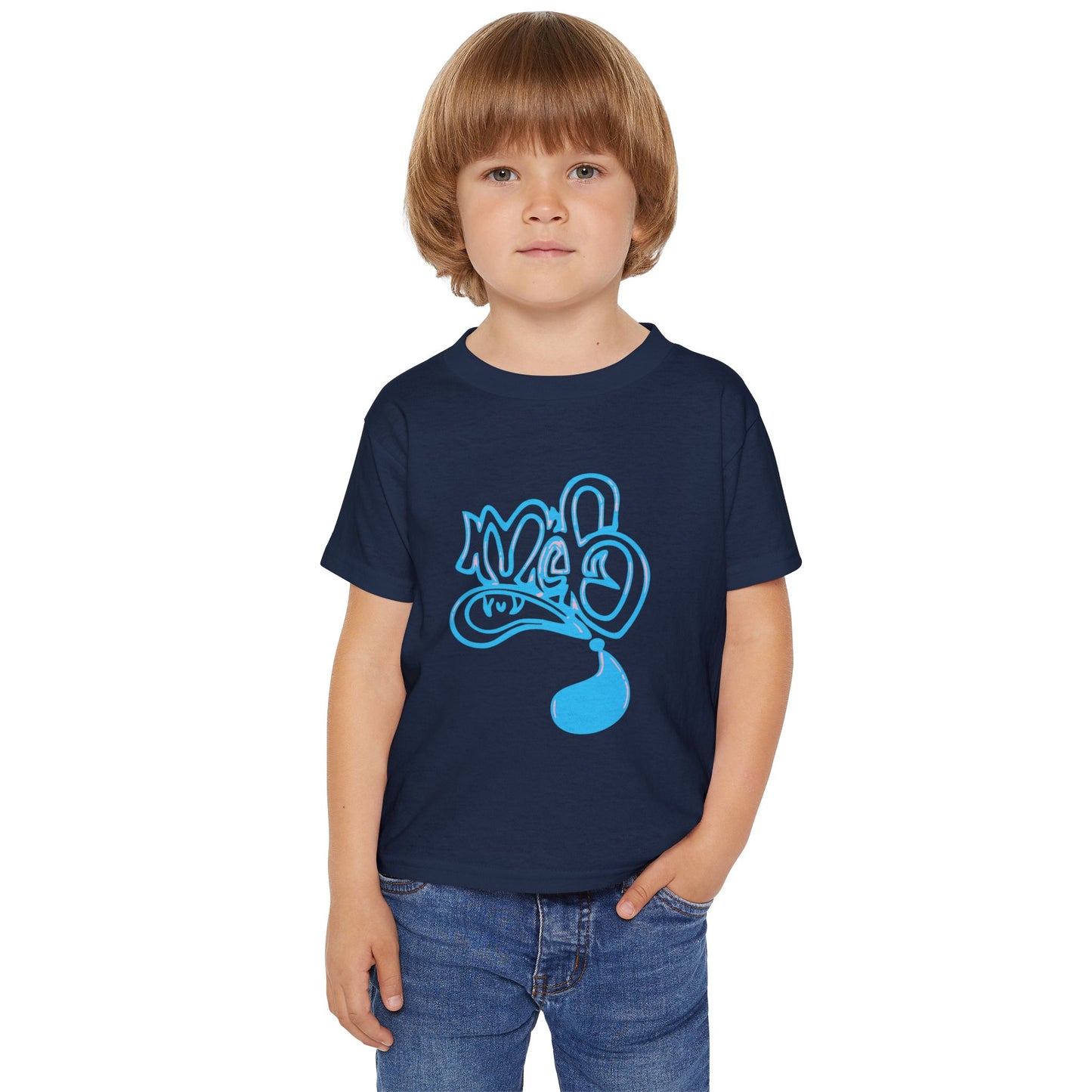 Hip Kids' Graffiti Toddler T-shirt, Stylish Toddler Tee, Cool Kids Apparel, Unique Children's T-shirt, Fun Gift for Kids