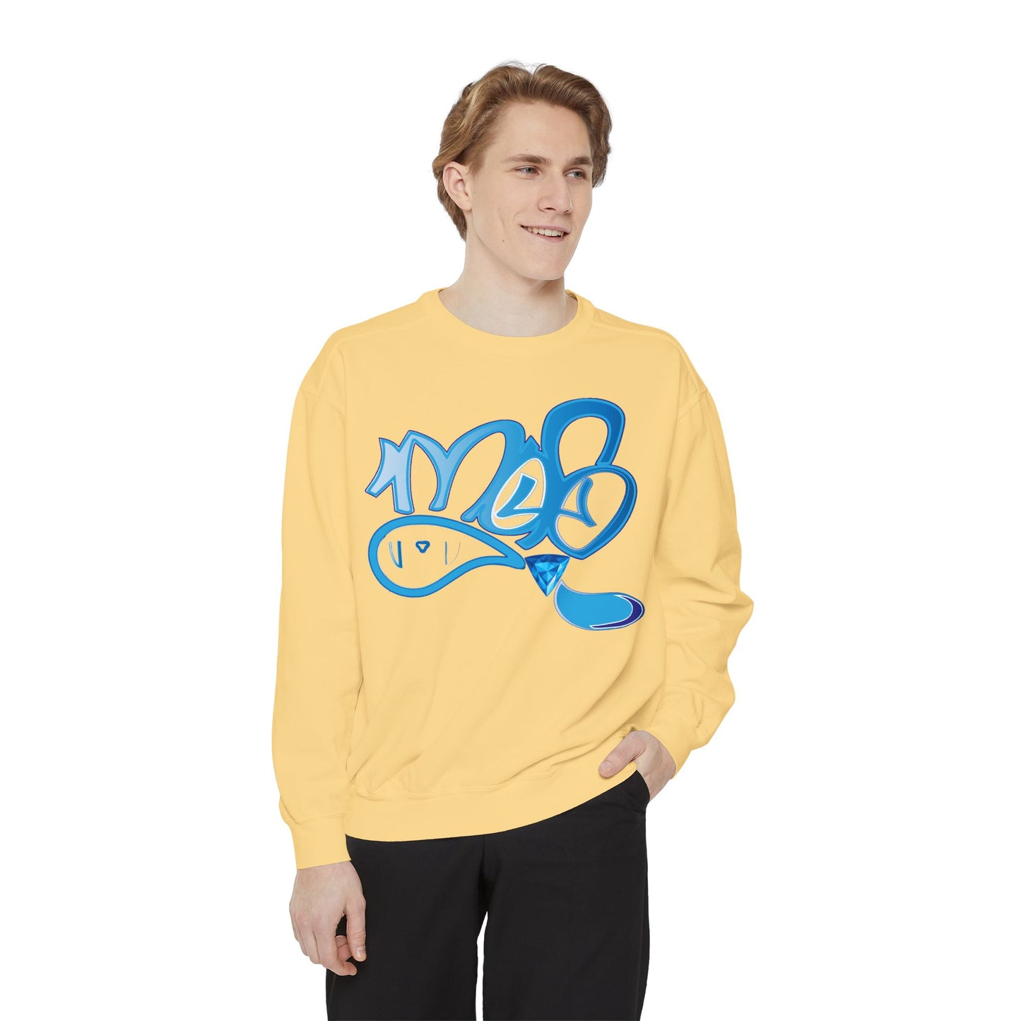 mofo water gem logo sweatshirt