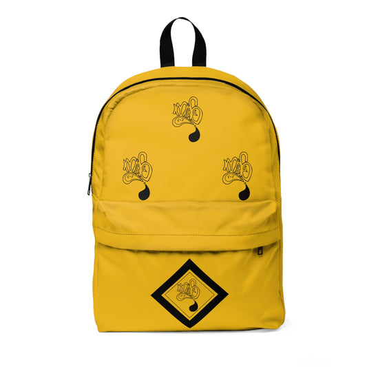 Vibrant Unisex Backpack - Perfect for School, Travel, and Everyday Use - Stylish Yellow Design, Durable Large Capacity, Unique [...]