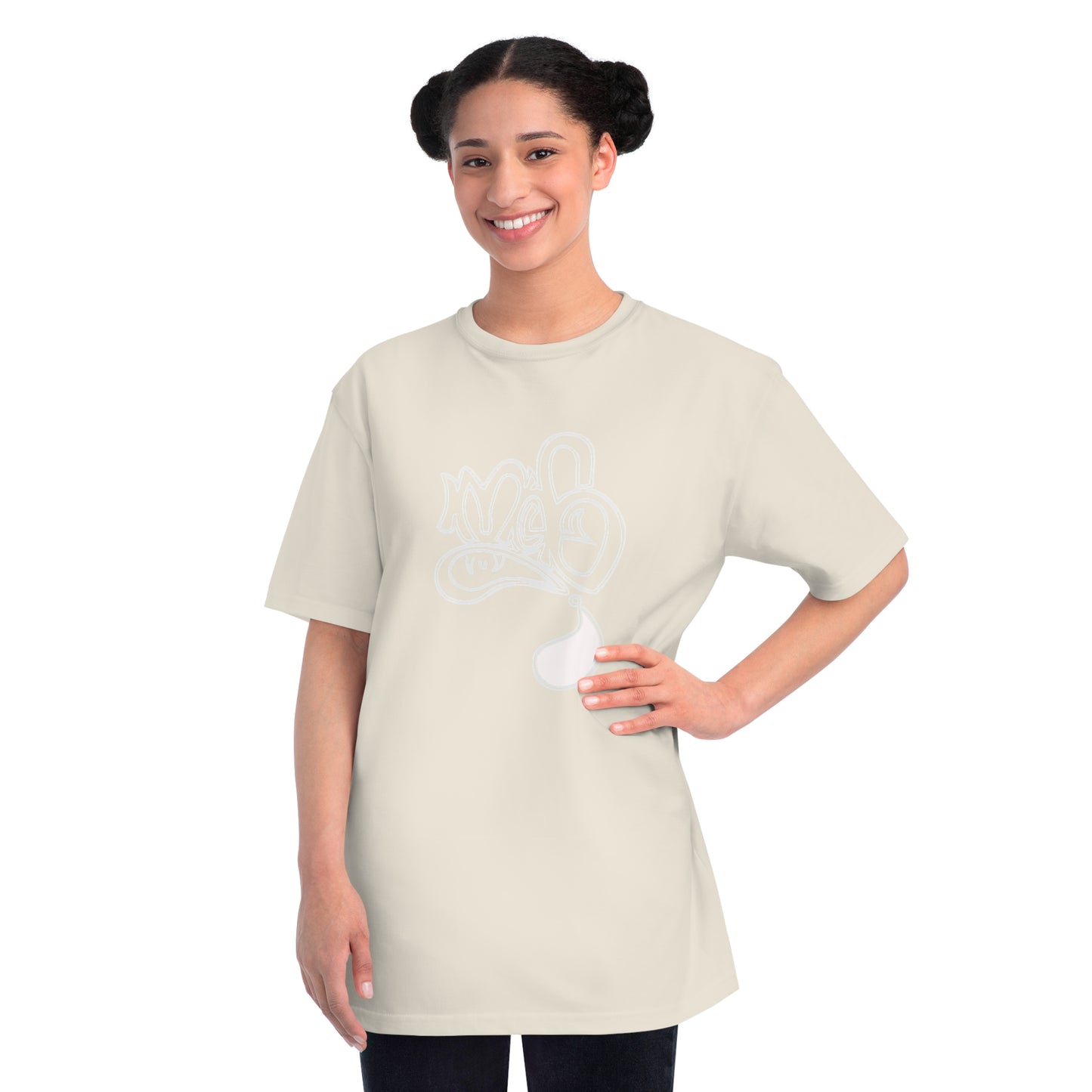 Organic Unisex Graphic Tee with Playful Design, Casual Wear, Artsy Apparel, Gift for Friends, Everyday Style