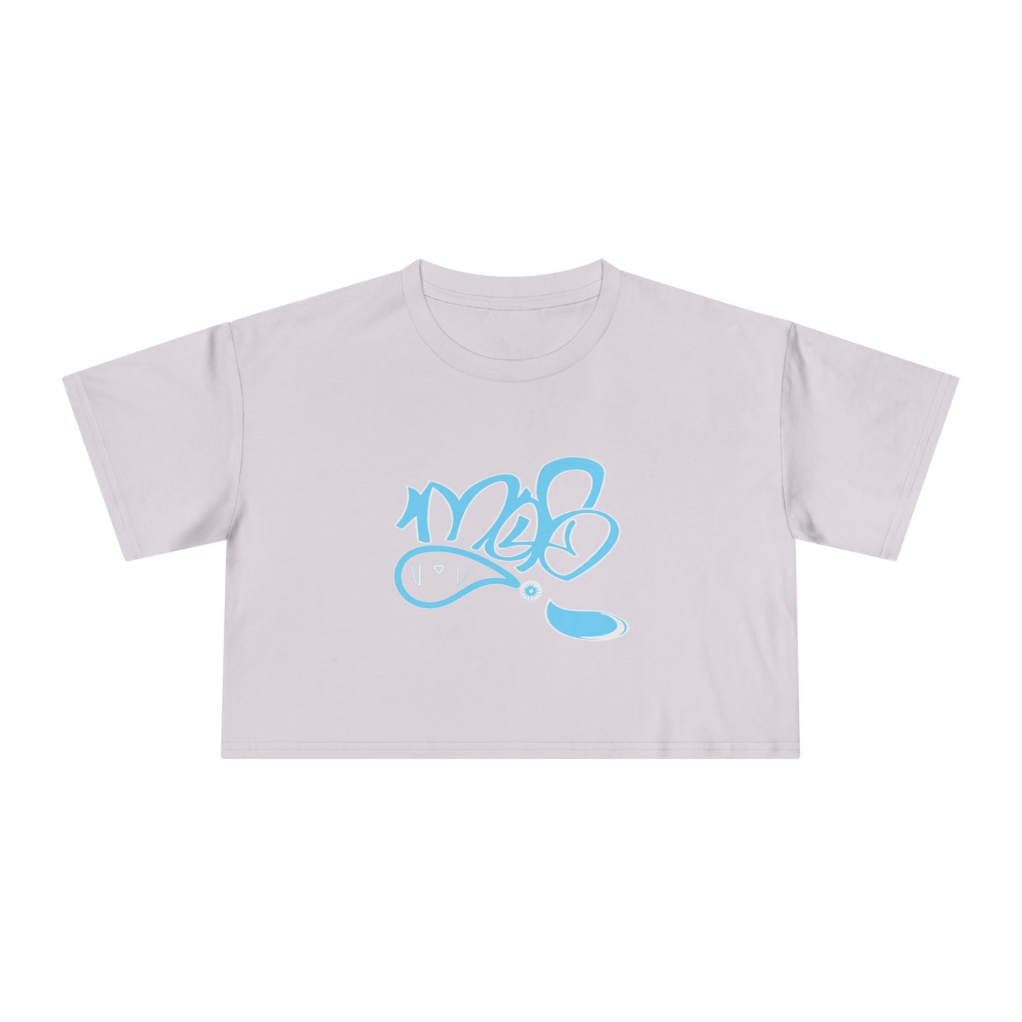 Graffiti-Inspired Women's Crop Tee - Stylish Casual Wear, Streetwear Fashion, Summer Top, Gift for Her, Festival Outfit
