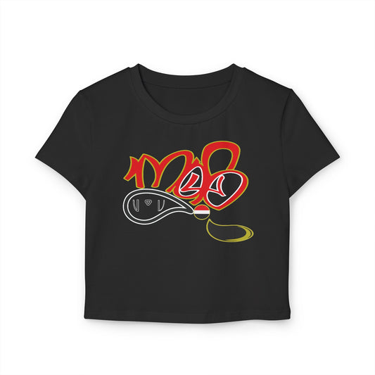 Stylish Women's Baby Tee with Fun Design, Vintage Graphic Top, Casual Summer Wear, Perfect Gift for Friends, Trendy Graphic Tee
