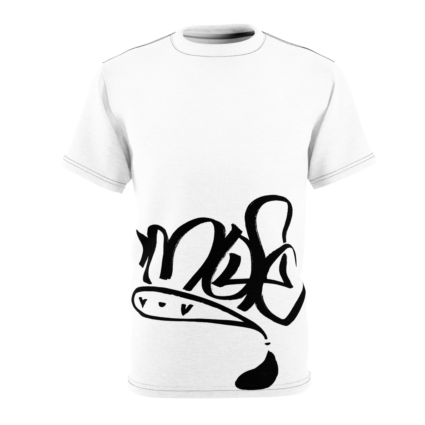 black mofo logo low white