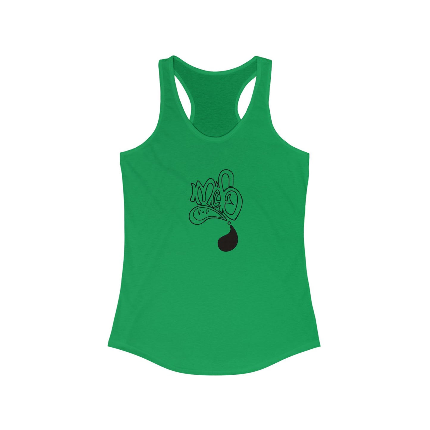 Stylish Women's Racerback Tank for Summer Fun, Casual Wear, Workout Top, Graphic Tee, Festival Outfit