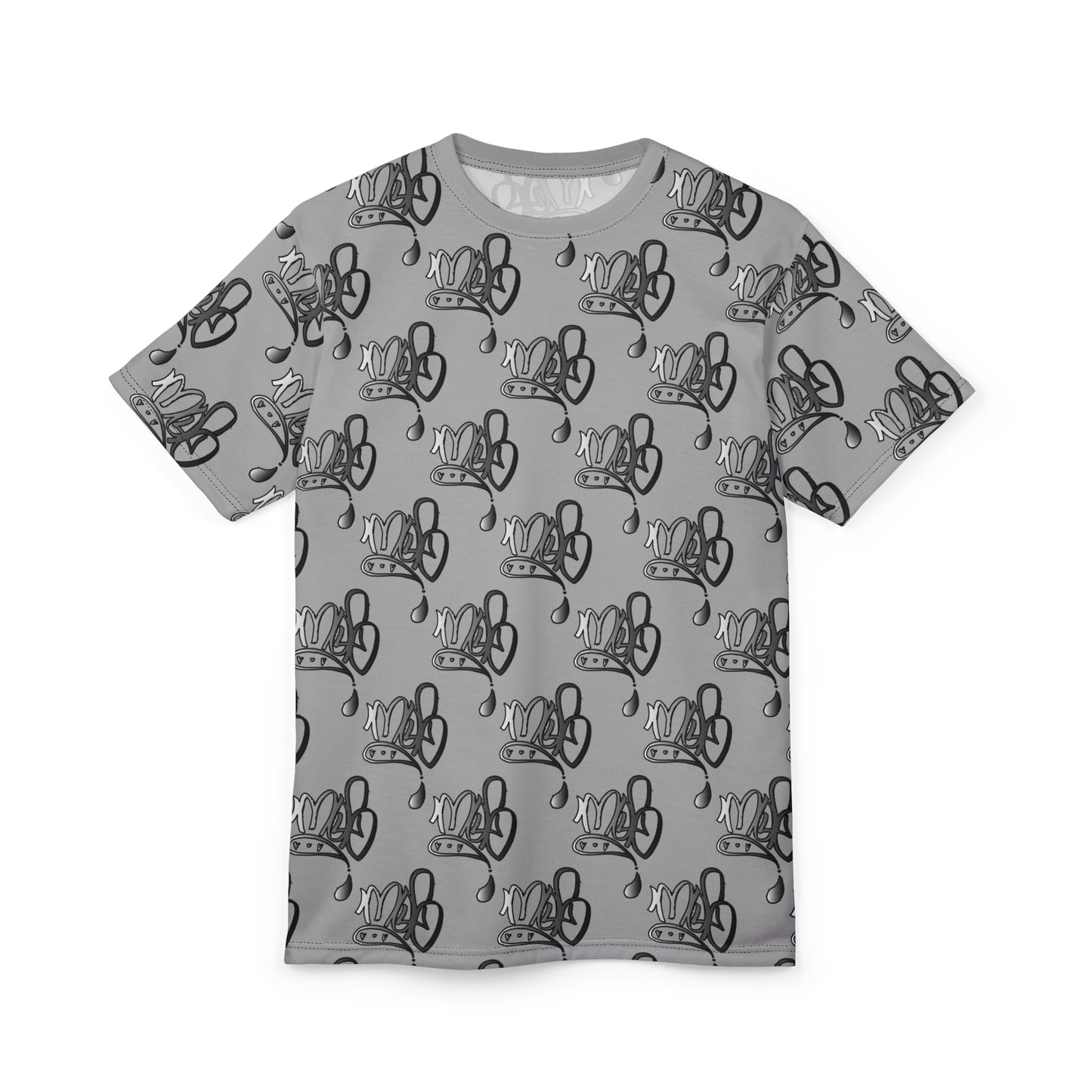 mofomindofosiris aop logo drip silver light grey