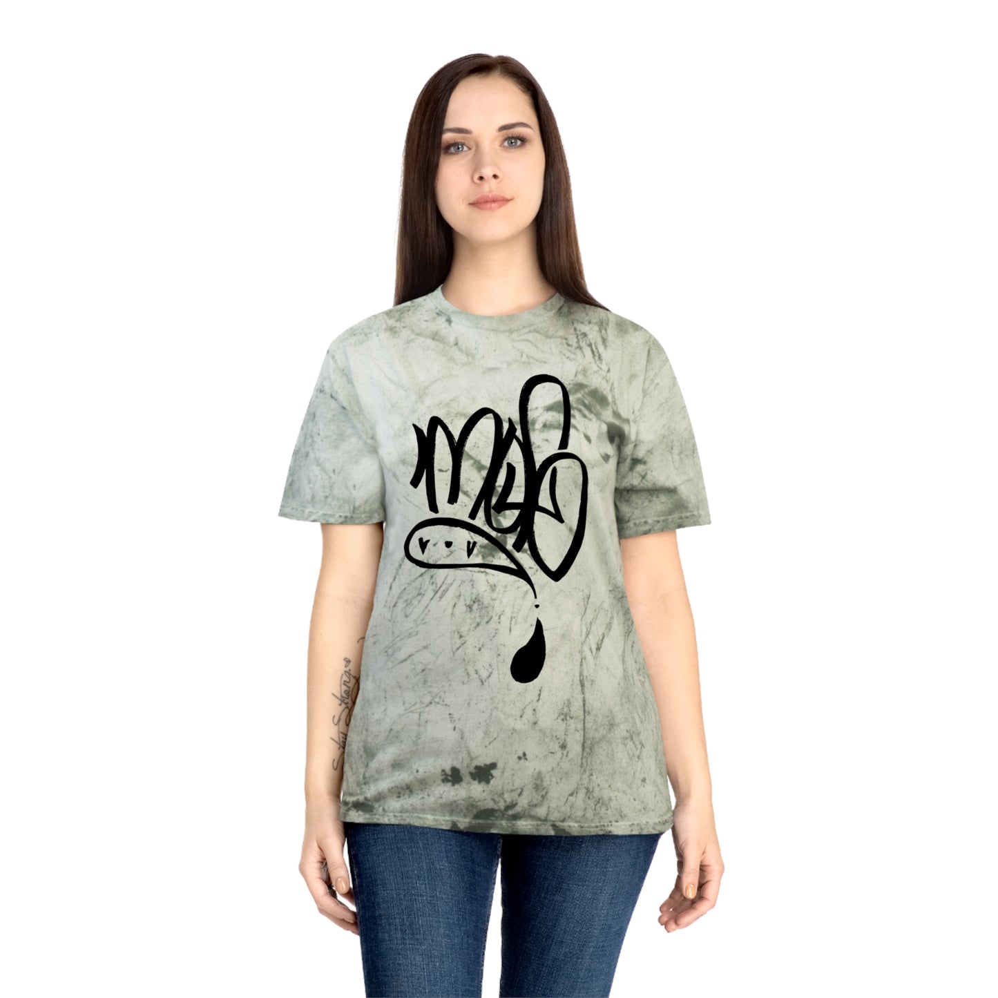 Color Blast unisex mofo logo black