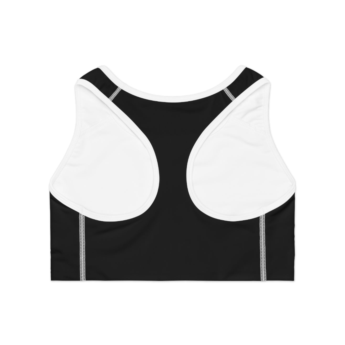 mofo 15star logo sports bra black