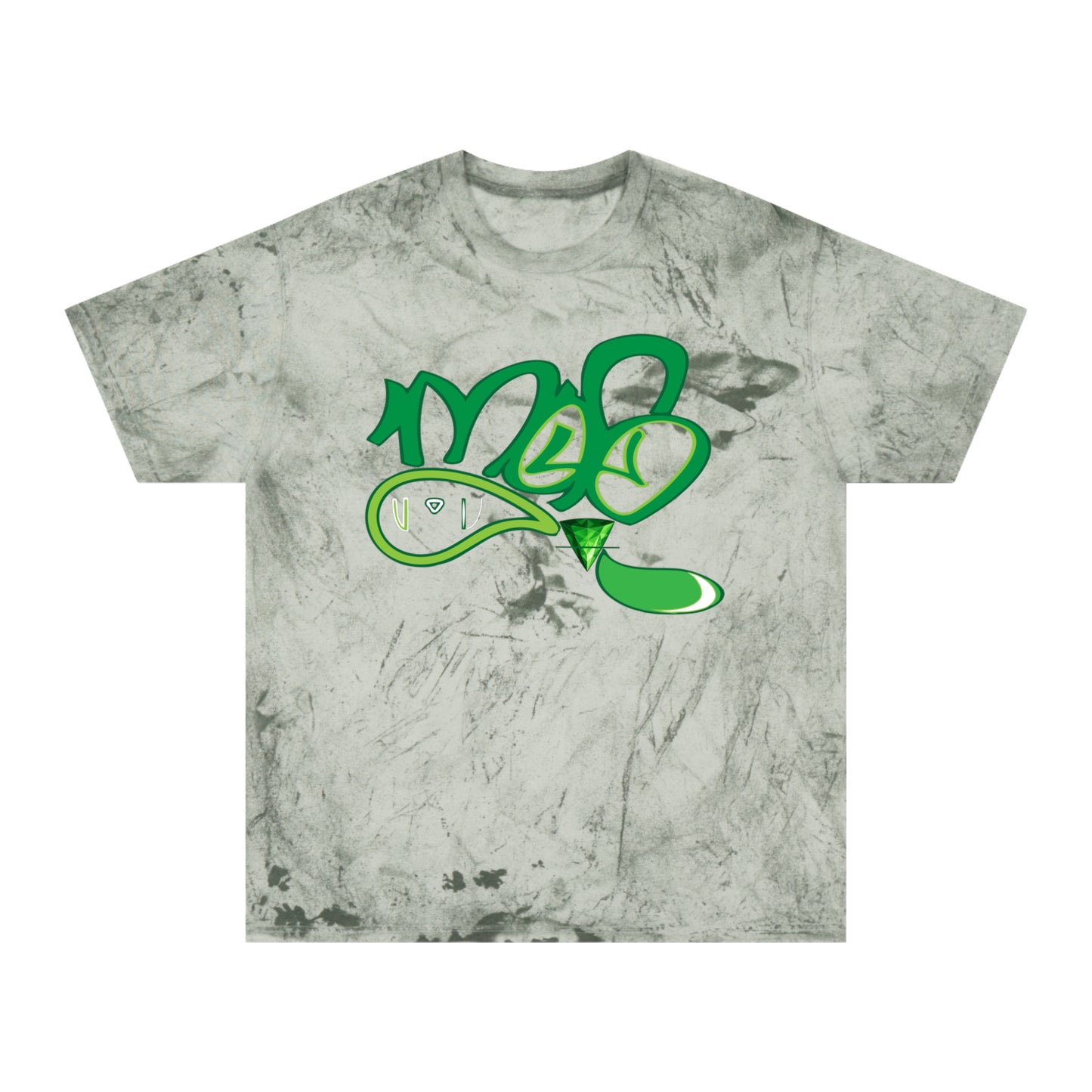 color blast unisex  mofo earth gem logo