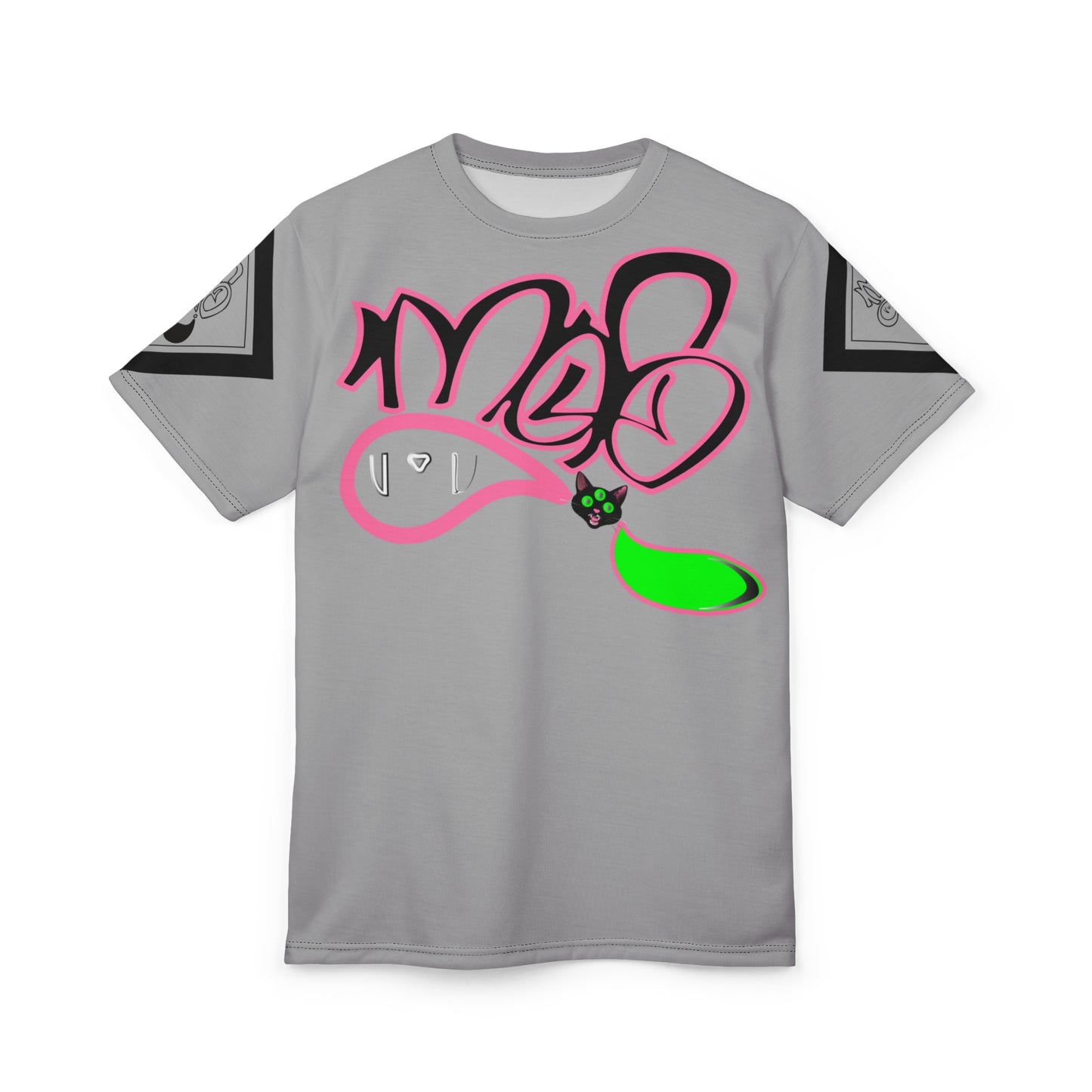 3eyed black cat mofo logo diamond combo