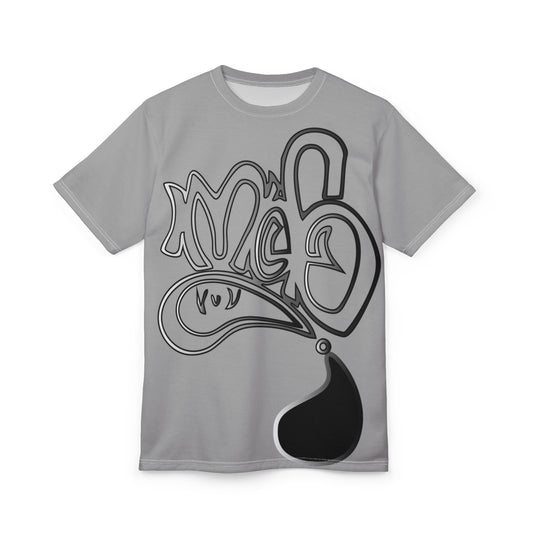 Mofo logo aop front smoke light grey