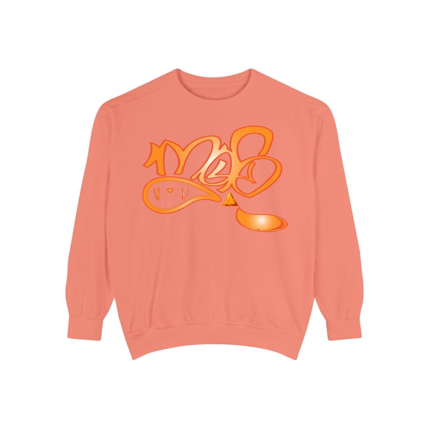 mofo fire gem logo sweatshirt