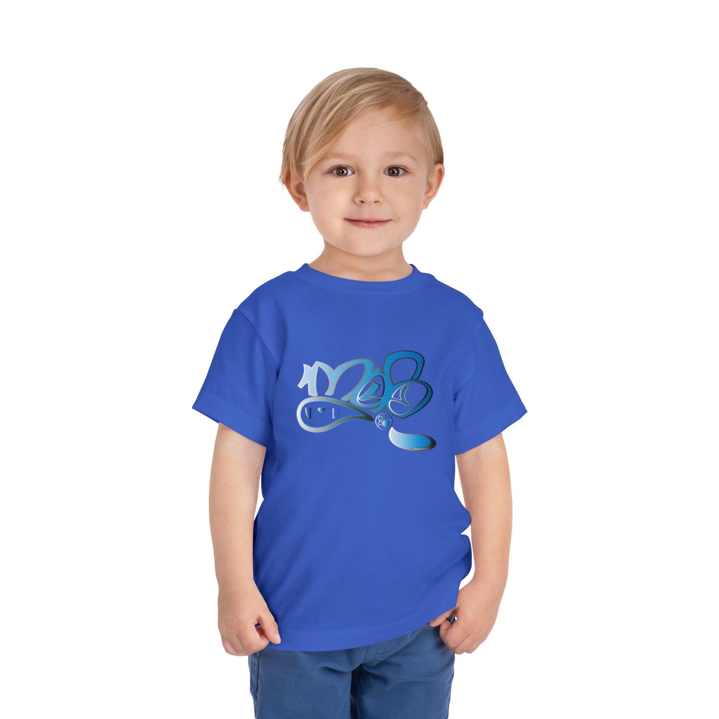 Toddler Short Sleeve Tee with Playful Design, Kids Shirt, Birthday Gift, Summer Outfit, Baby Apparel, Fun Graphics