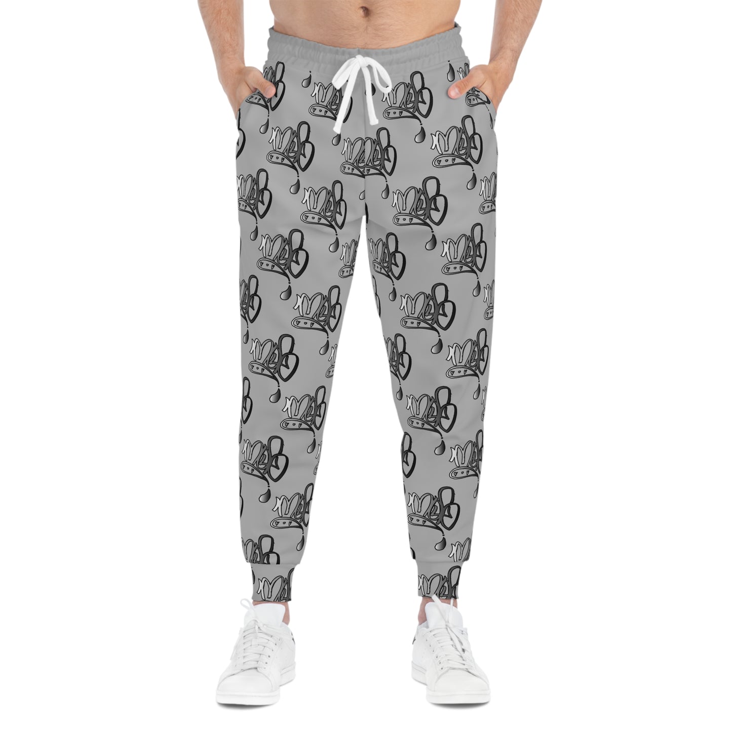 Trendy Graphic Joggers, Cozy Athletic Pants for Workouts, Casual Loungewear, Perfect for Gifting, Everyday Comfort