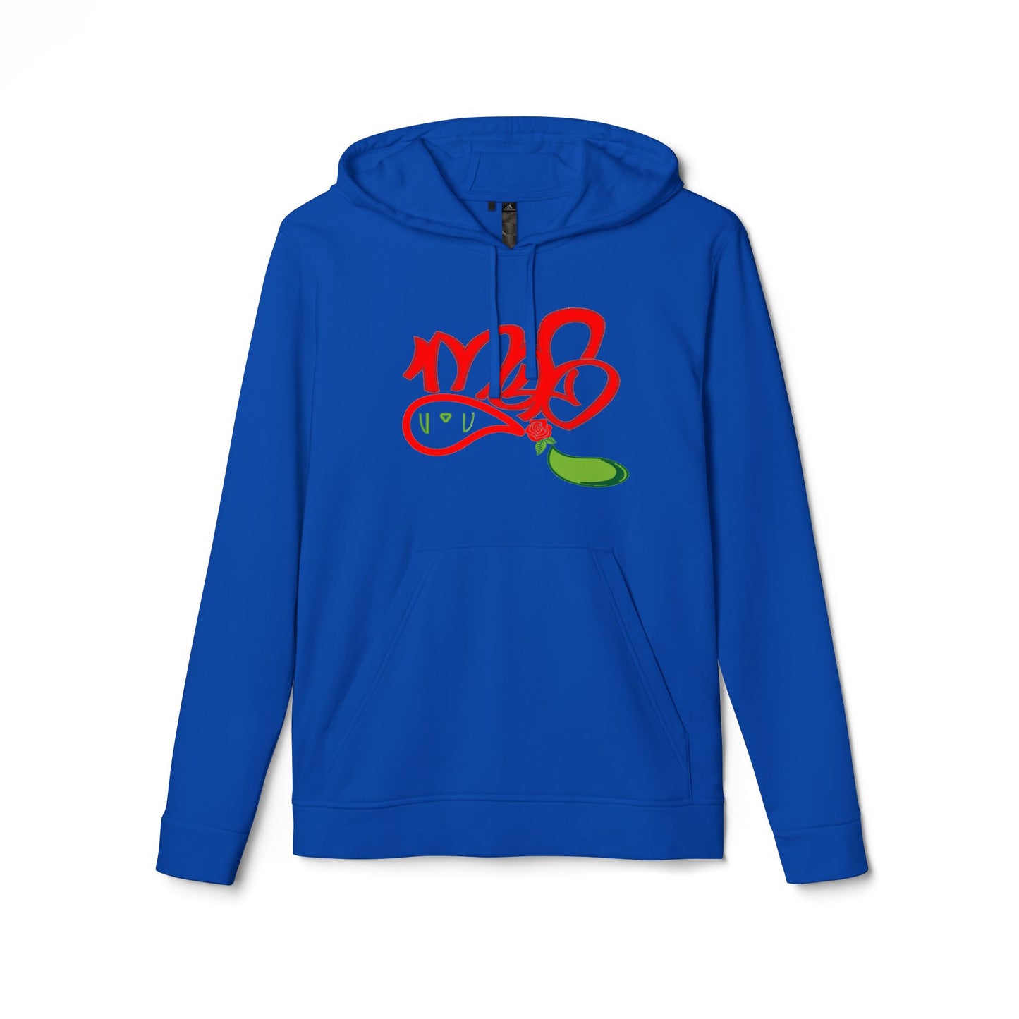 Unisex Fleece Hoodie with Eye-Catching Graphic Design