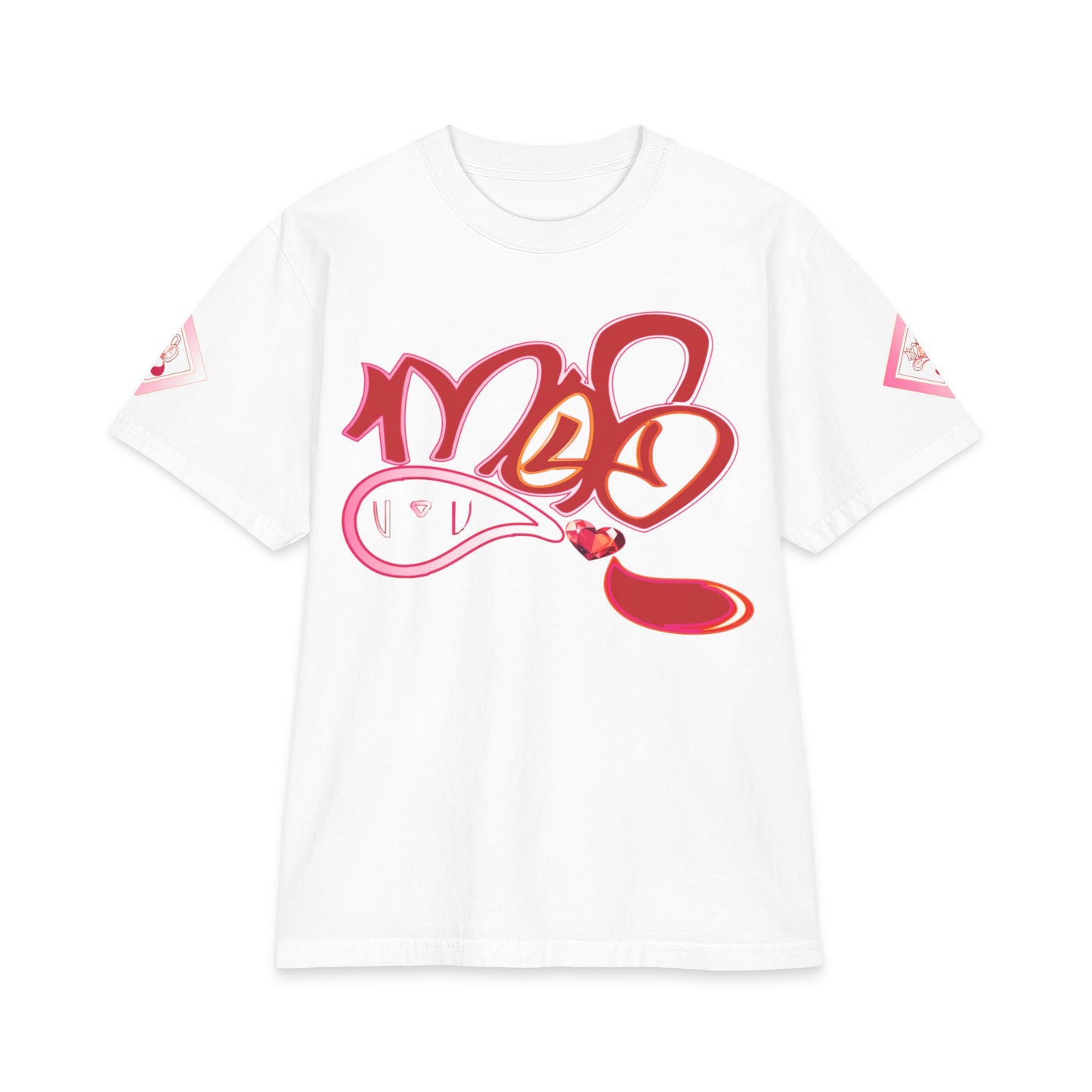 mofo heart gem logo diamond combo