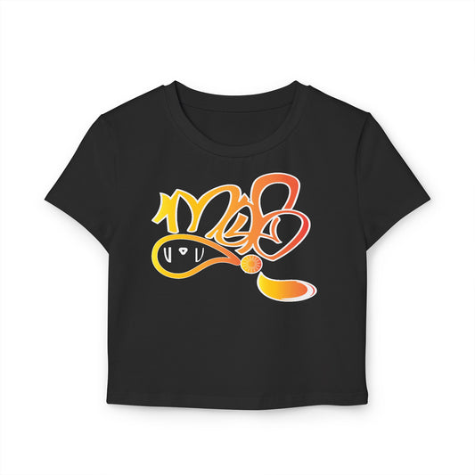 Trendsetting Women's Baby Tee, Cute Casual Top, Streetwear Tee, Unique Graphic Shirt, Gift for Her, Summer Outfits