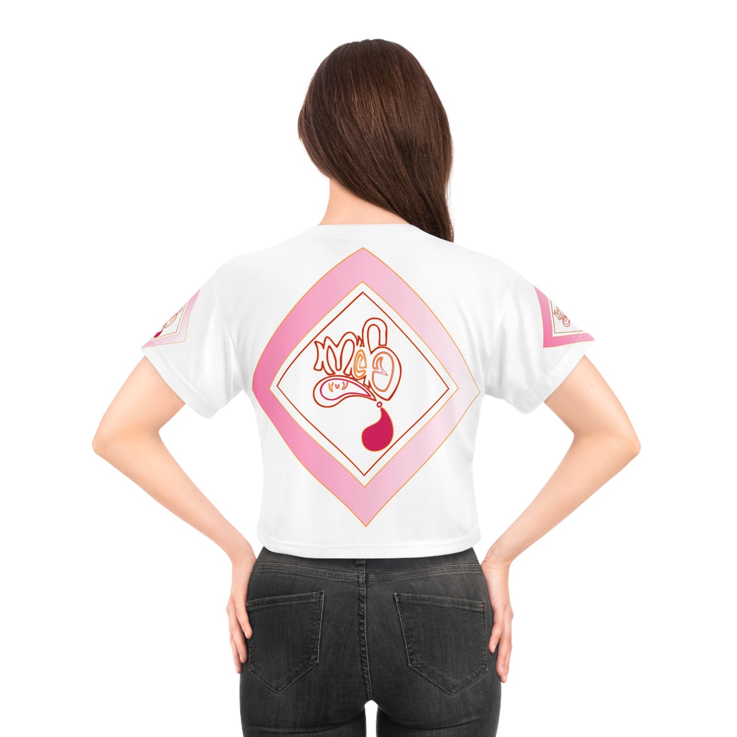 mofo gem heart diamond combo white