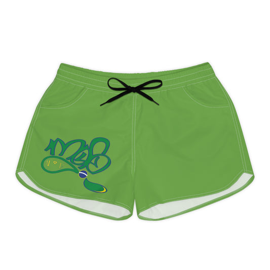 Women's Casual Shorts with AOP Design, Stylish Activewear for Summer, Beachwear, Workout Gear, Comfortable Athleisure