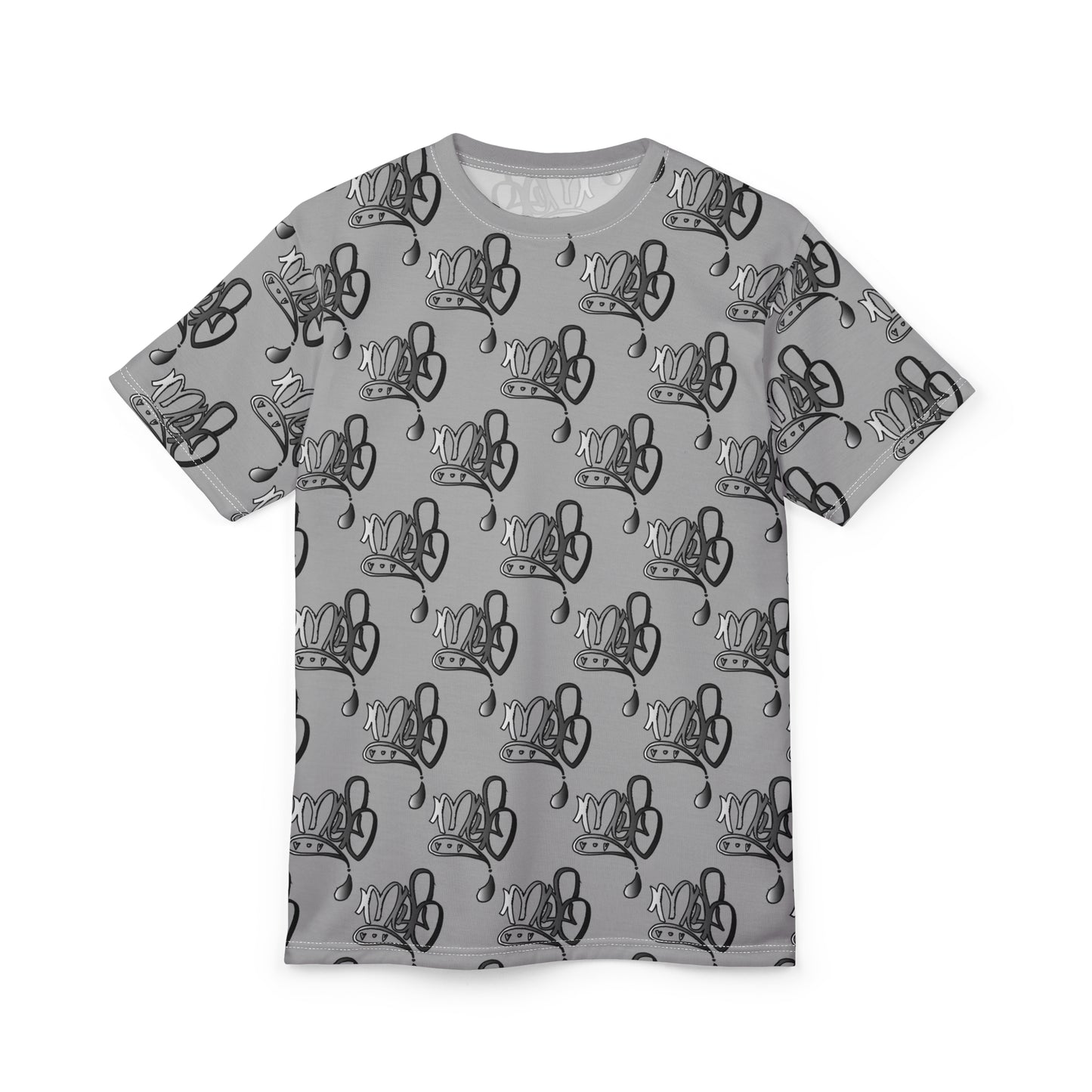 mofomindofosiris aop logo drip silver light grey