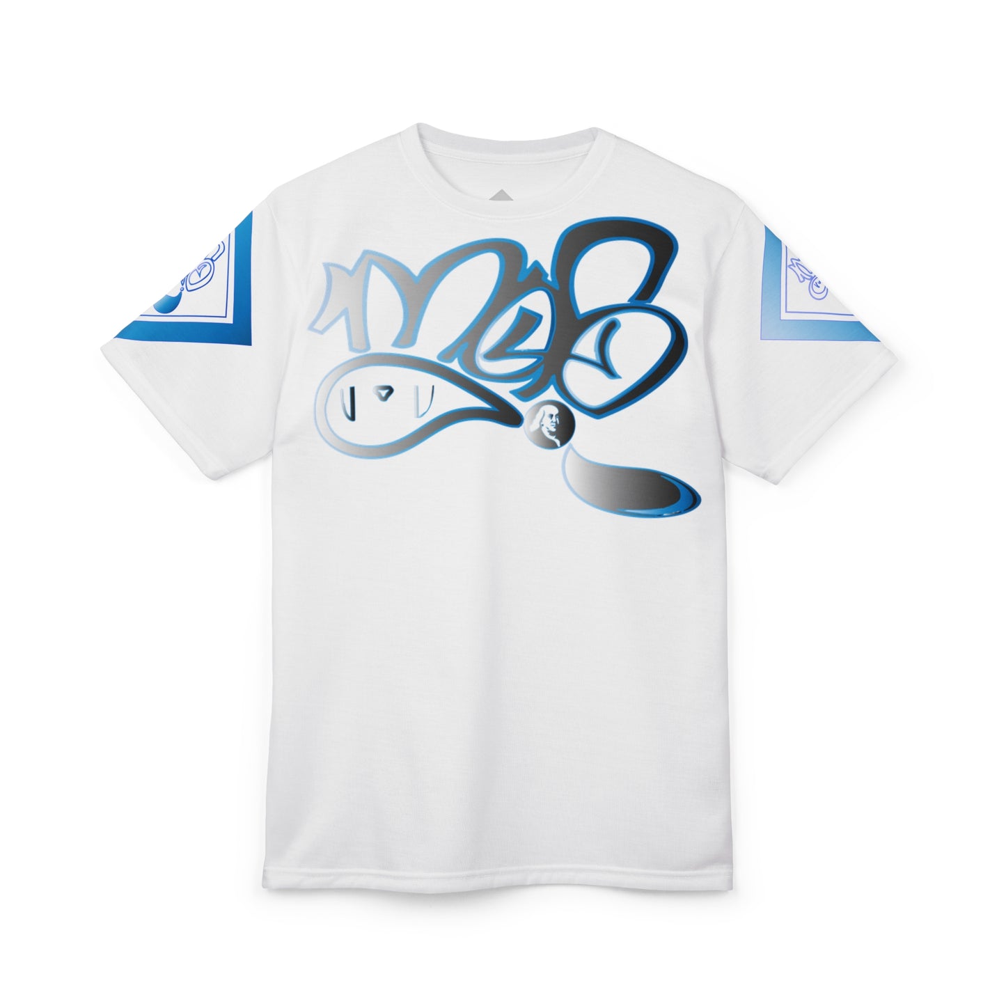 mofo Benjamin Franklin logo diamond combo white