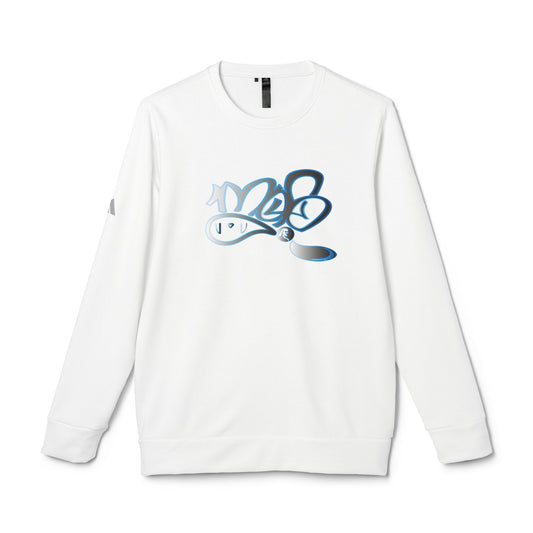 Adidas Unisex Fleece Crewneck Sweatshirt - Stylish Comfort with Unique Graphic Design